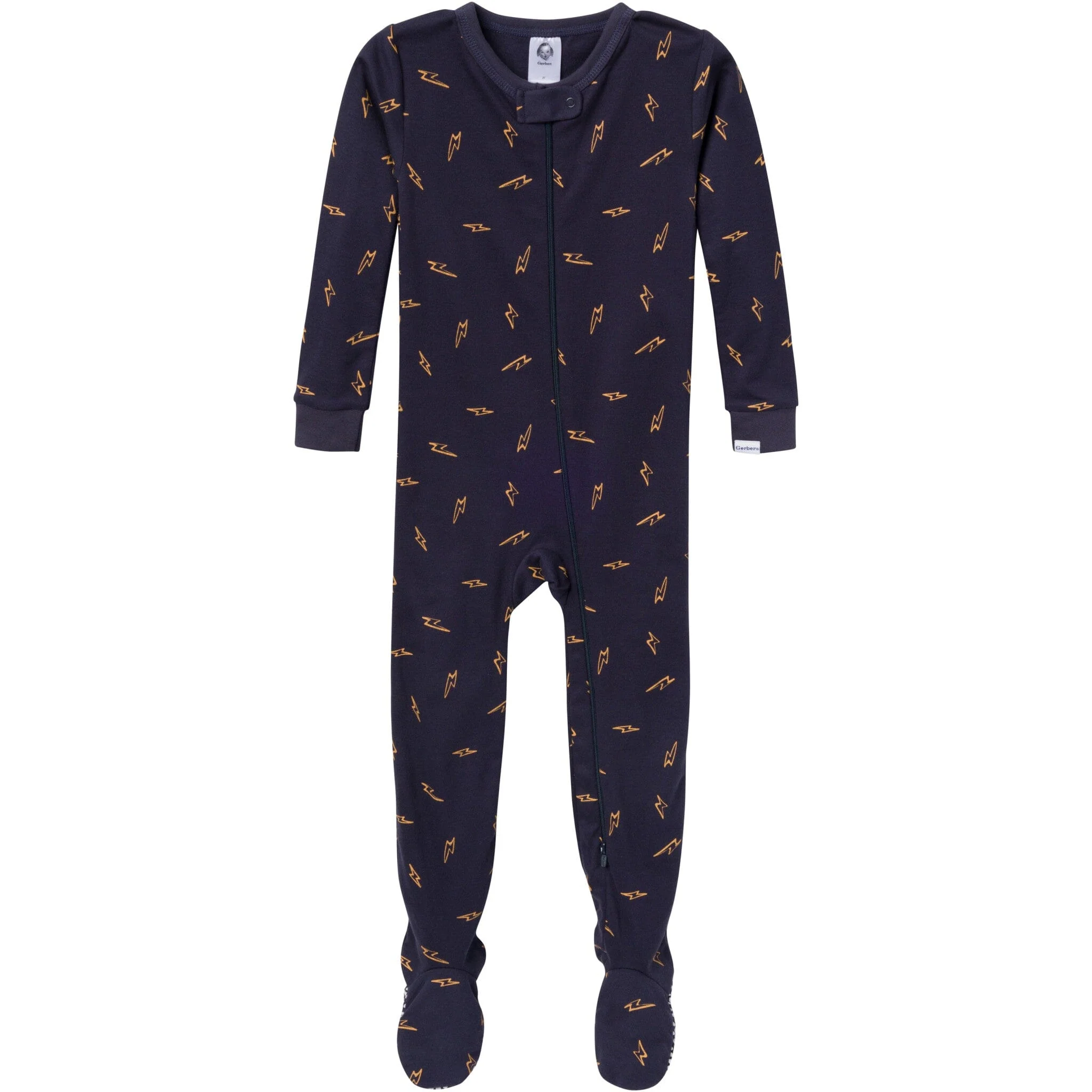 4-Pack Baby & Toddler Boys Music Snug Fit Footed Pajamas - Image 9