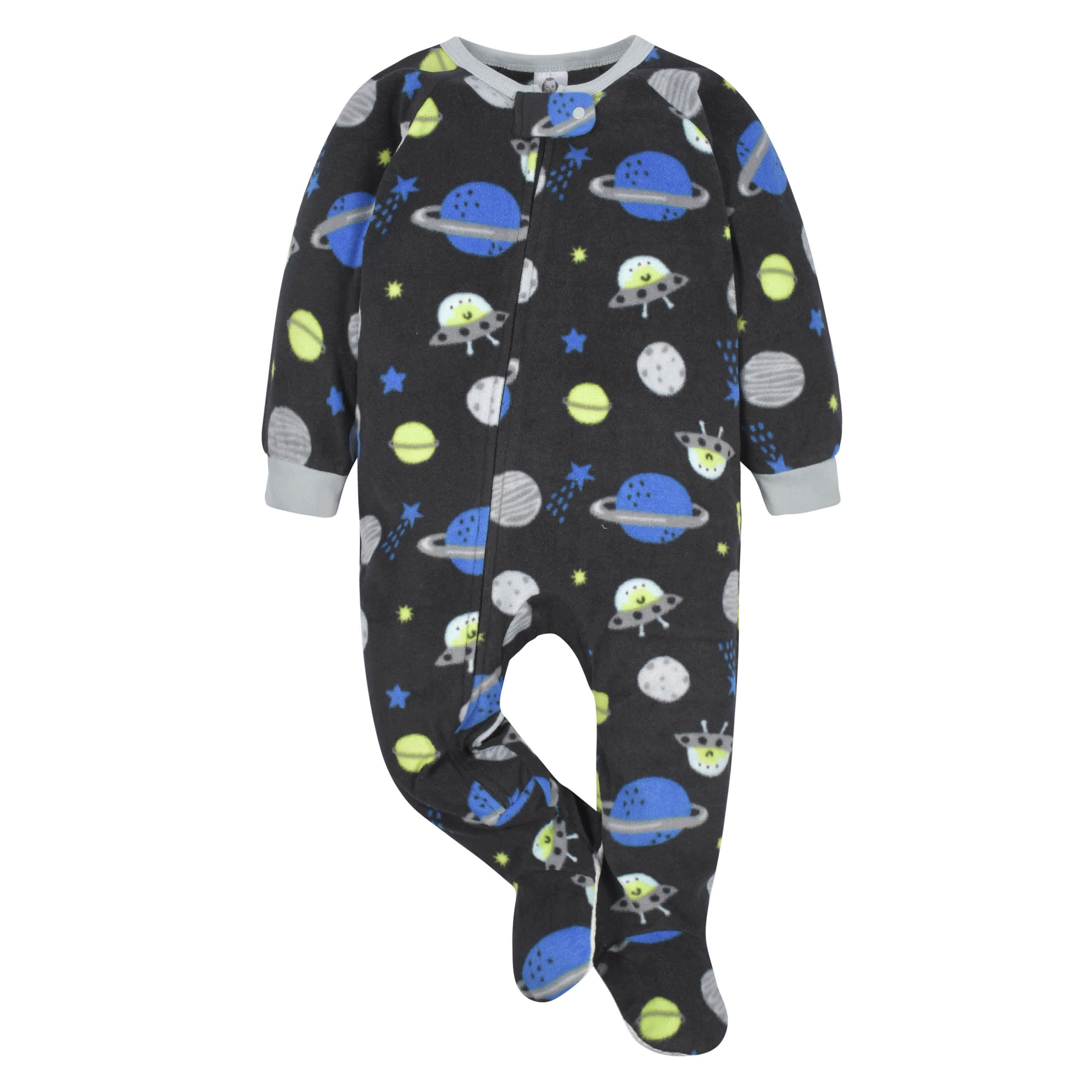 4-Pack Baby & Toddler Boys Space & Dinos Fleece Pajamas - Image 12