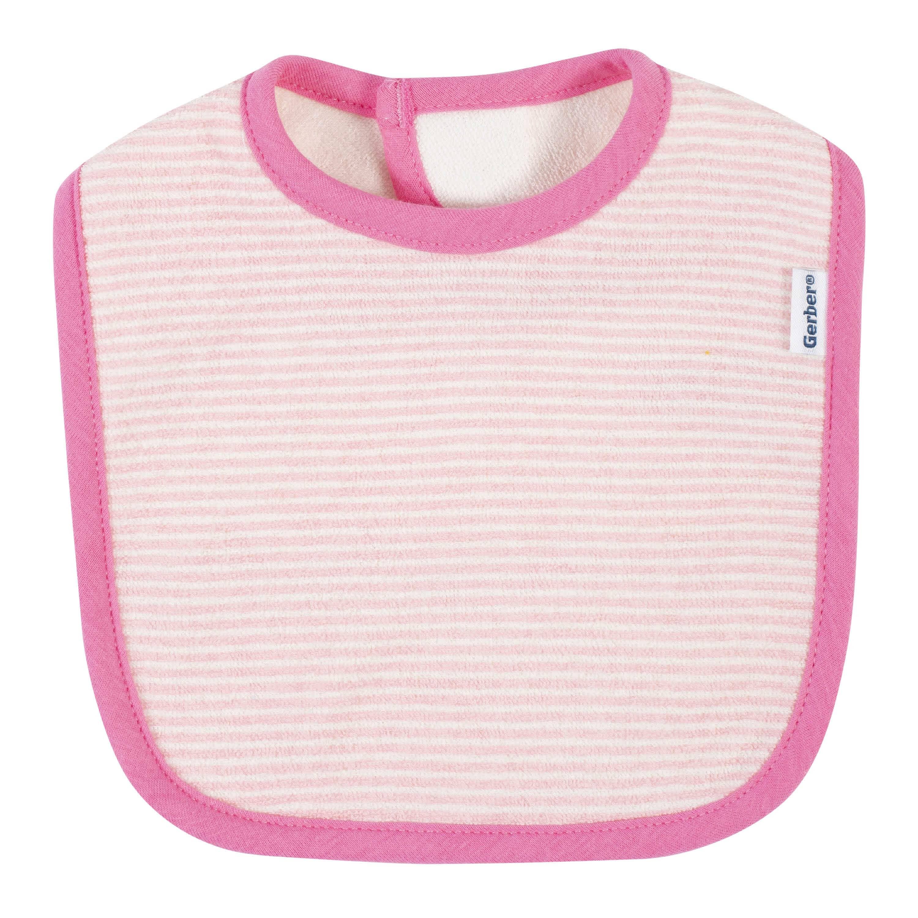 4-Pack Baby Girls Fox Bibs - Image 3