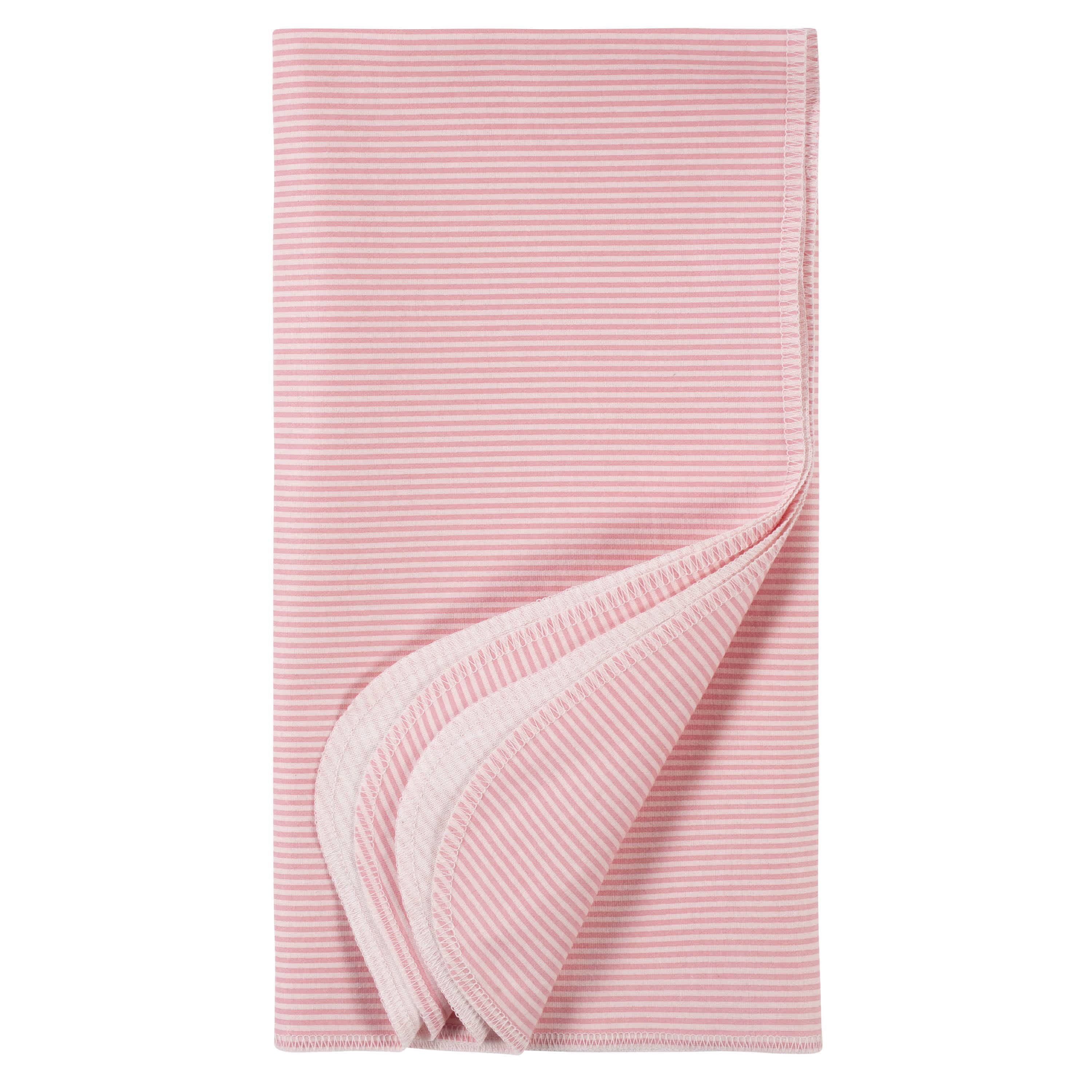 4-Pack Girls Leopard Flannel Receiving Blankets - Image 4
