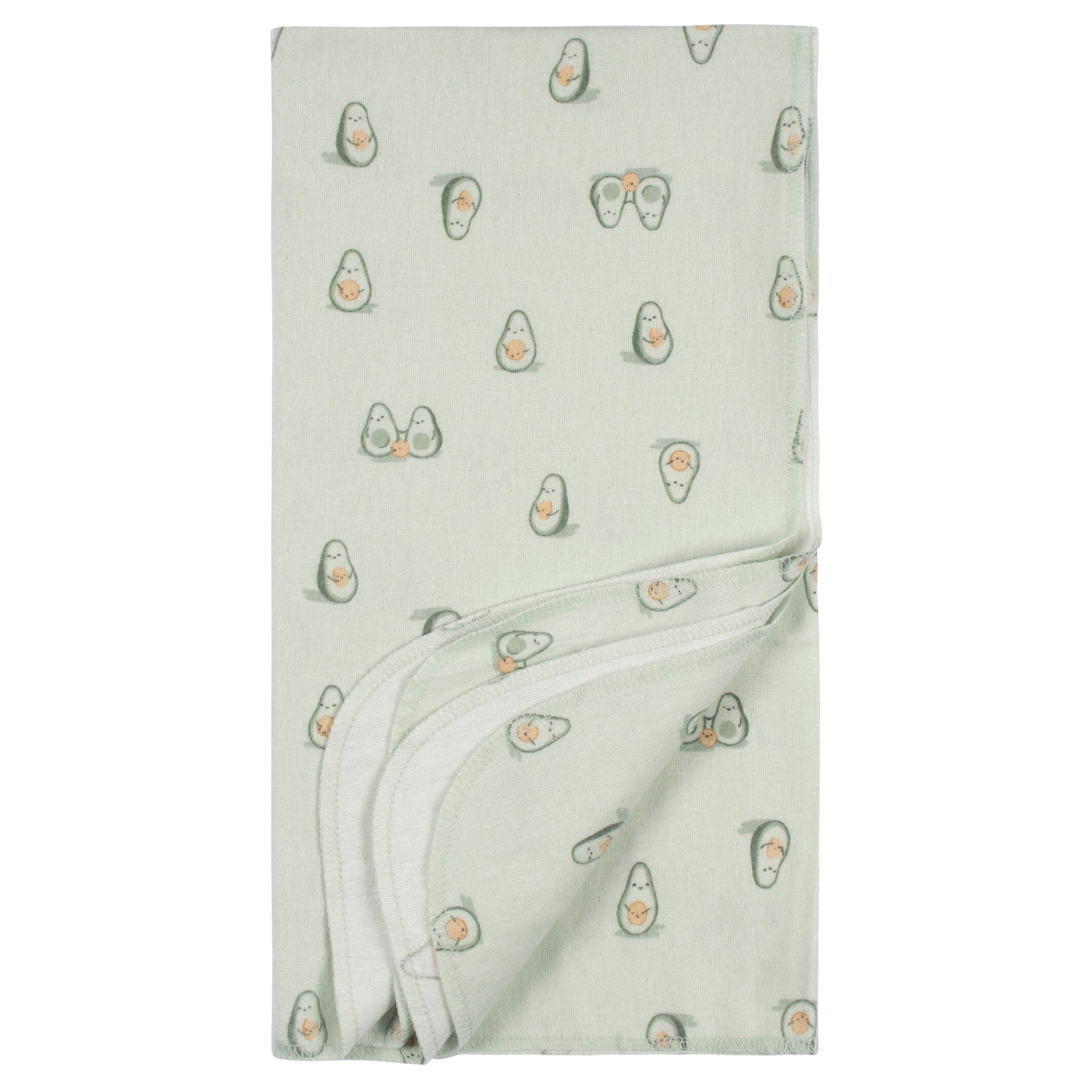 4-Pack Baby Neutral Avo-Cuddle Flannel Blankets - Image 2
