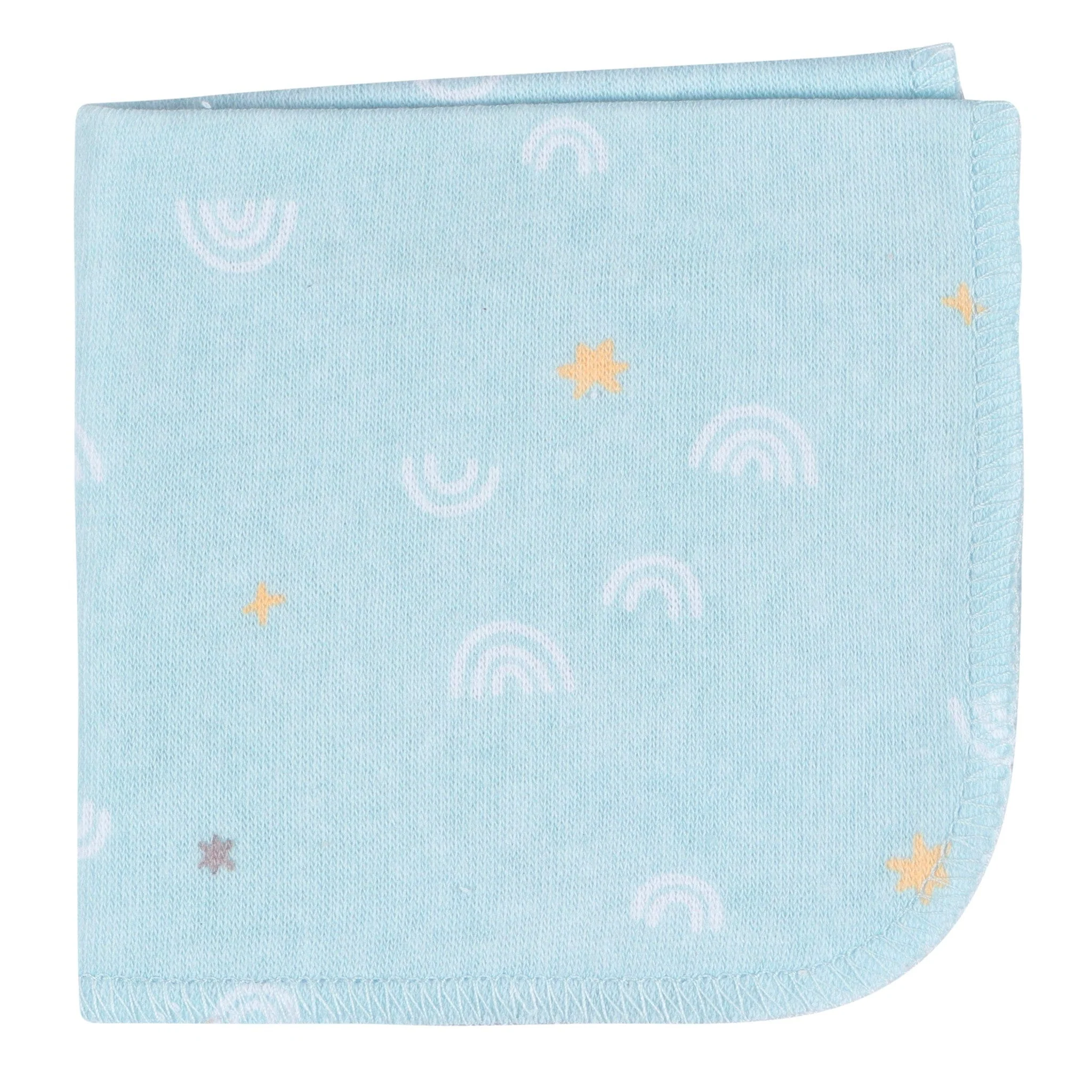 4-Pack Baby Neutral Little Animals Terry Washcloths - Image 3