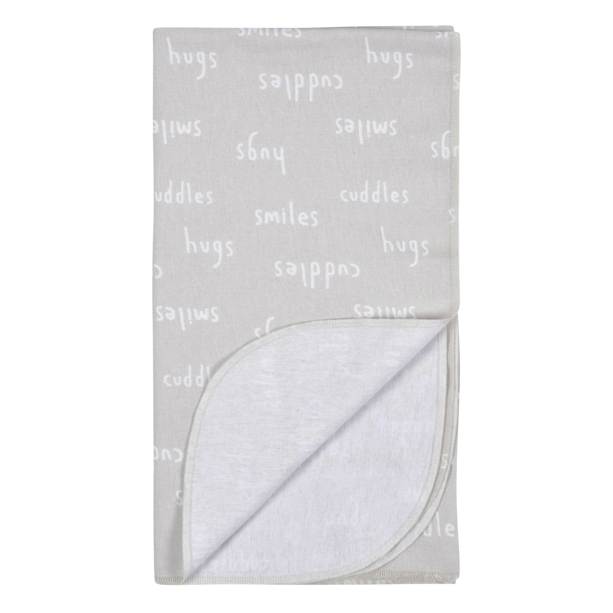 4-Pack Baby Neutral Vegetables Flannel Blankets - Image 3