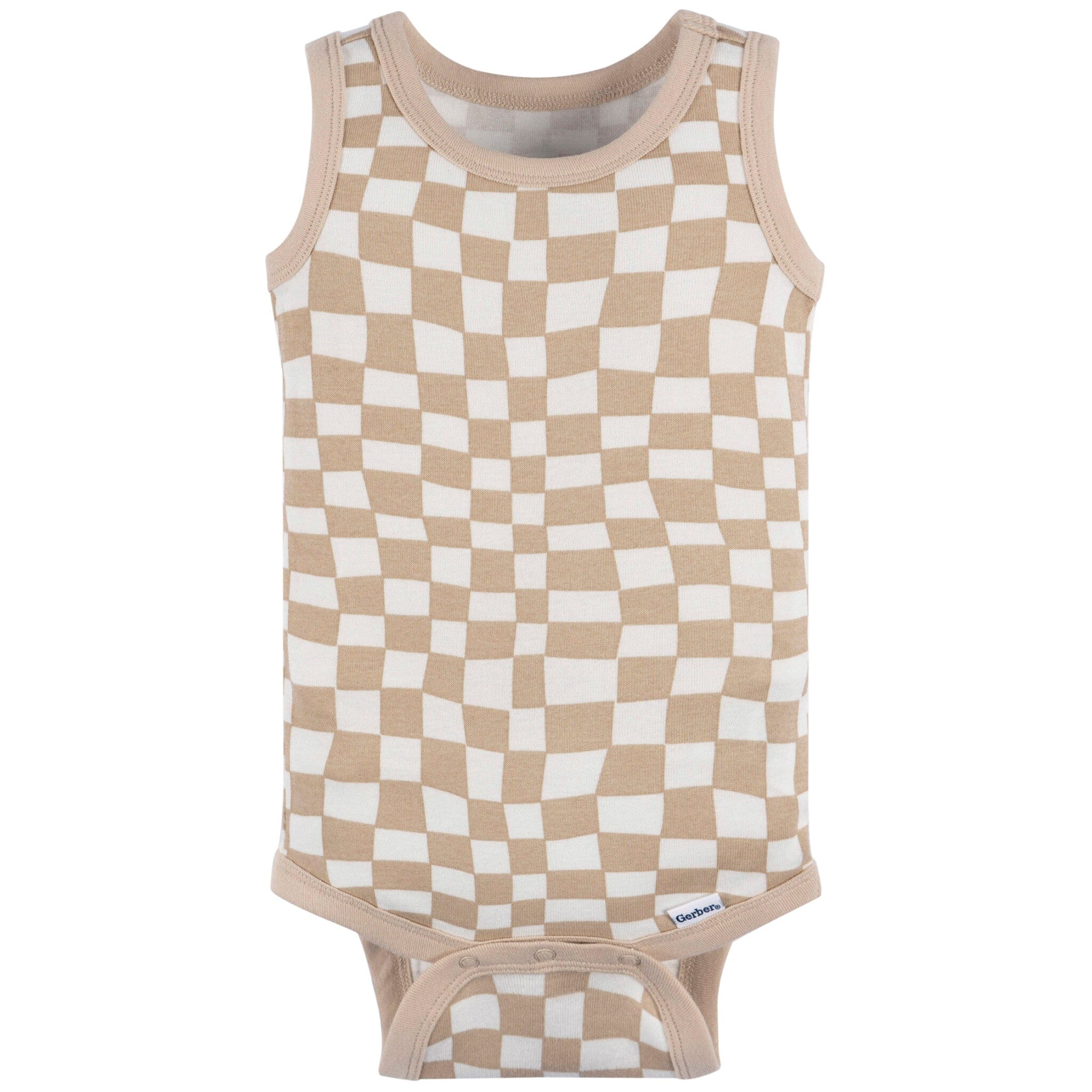 4-Pack Baby Boys Blue Bike Sleeveless Onesies® Bodysuits - Image 4