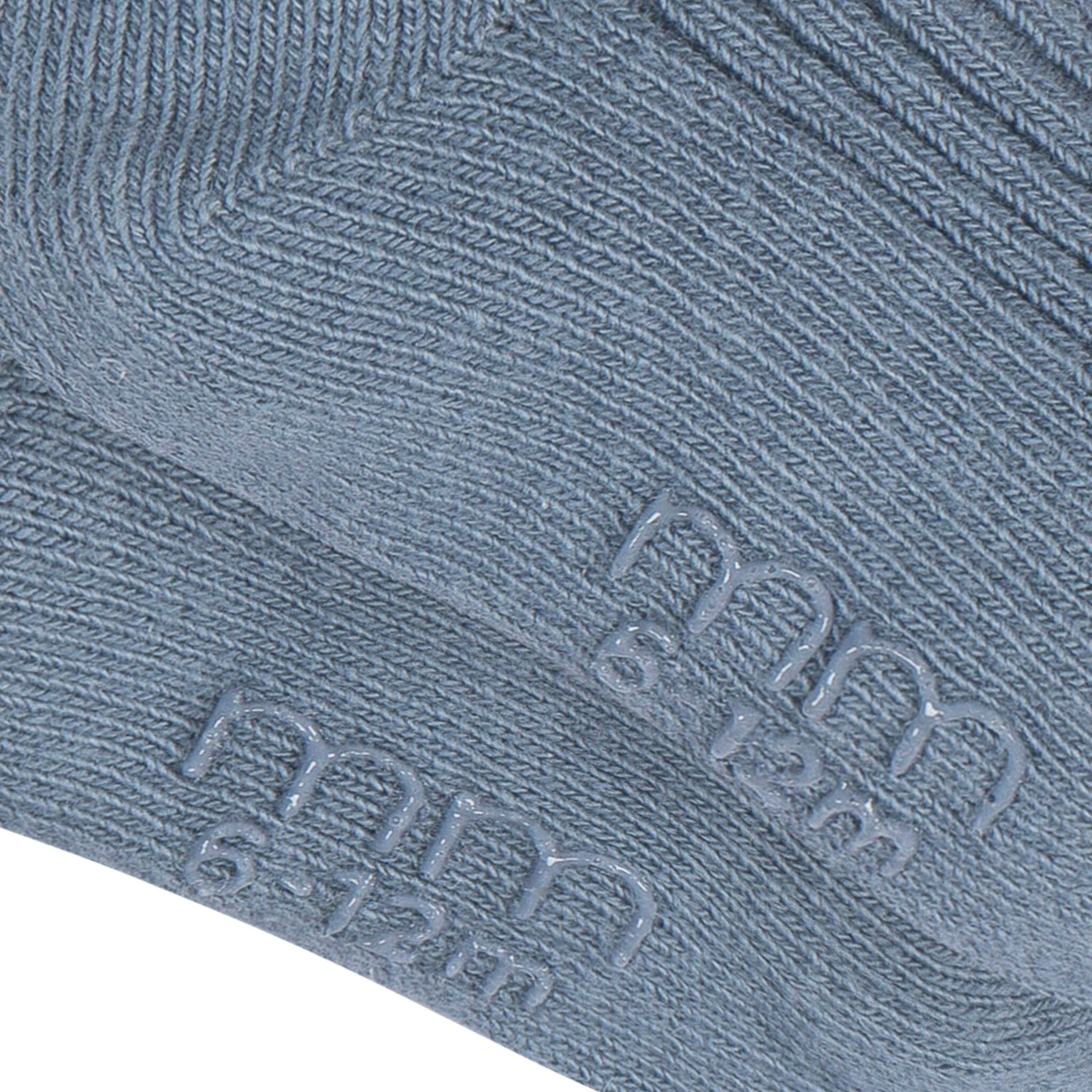 4-Pack Baby Boys Blue Rolled Cuff Ribbed Socks - Image 6