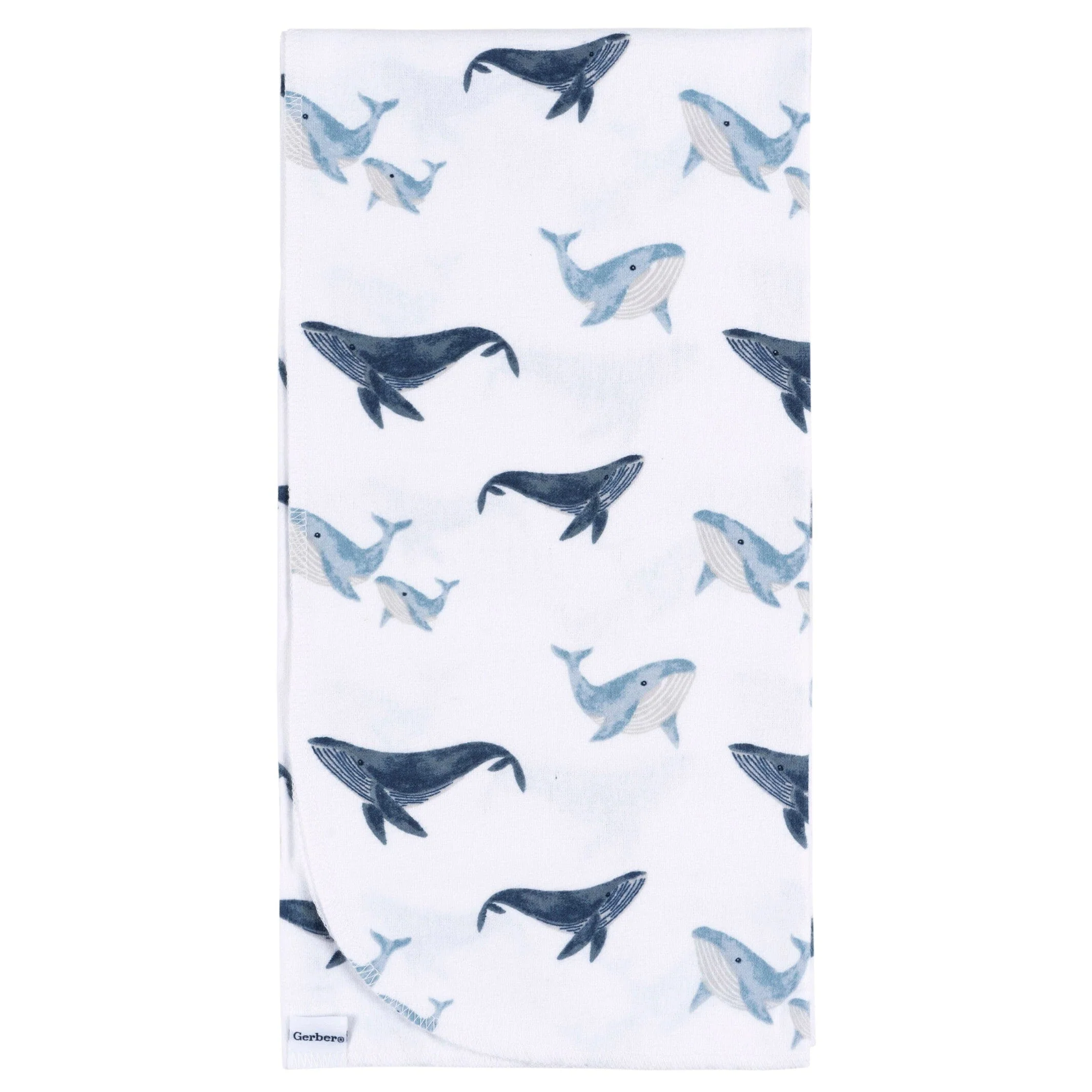 4-Pack Baby Boys Coastal Calm Flannel Blankets - Image 2