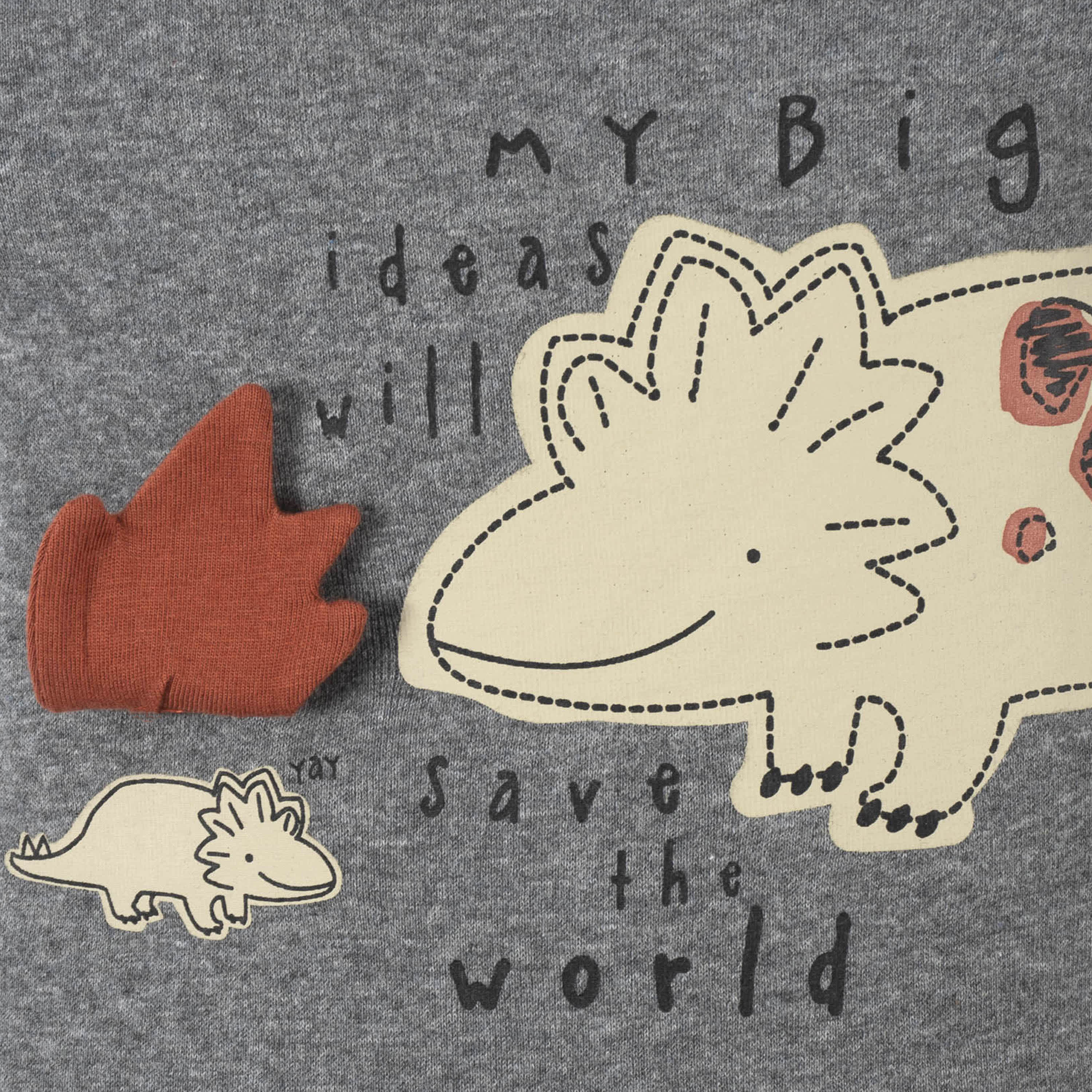 4-Pack Baby Boys Dino Short Sleeve Onesies® Bodysuits - Image 4