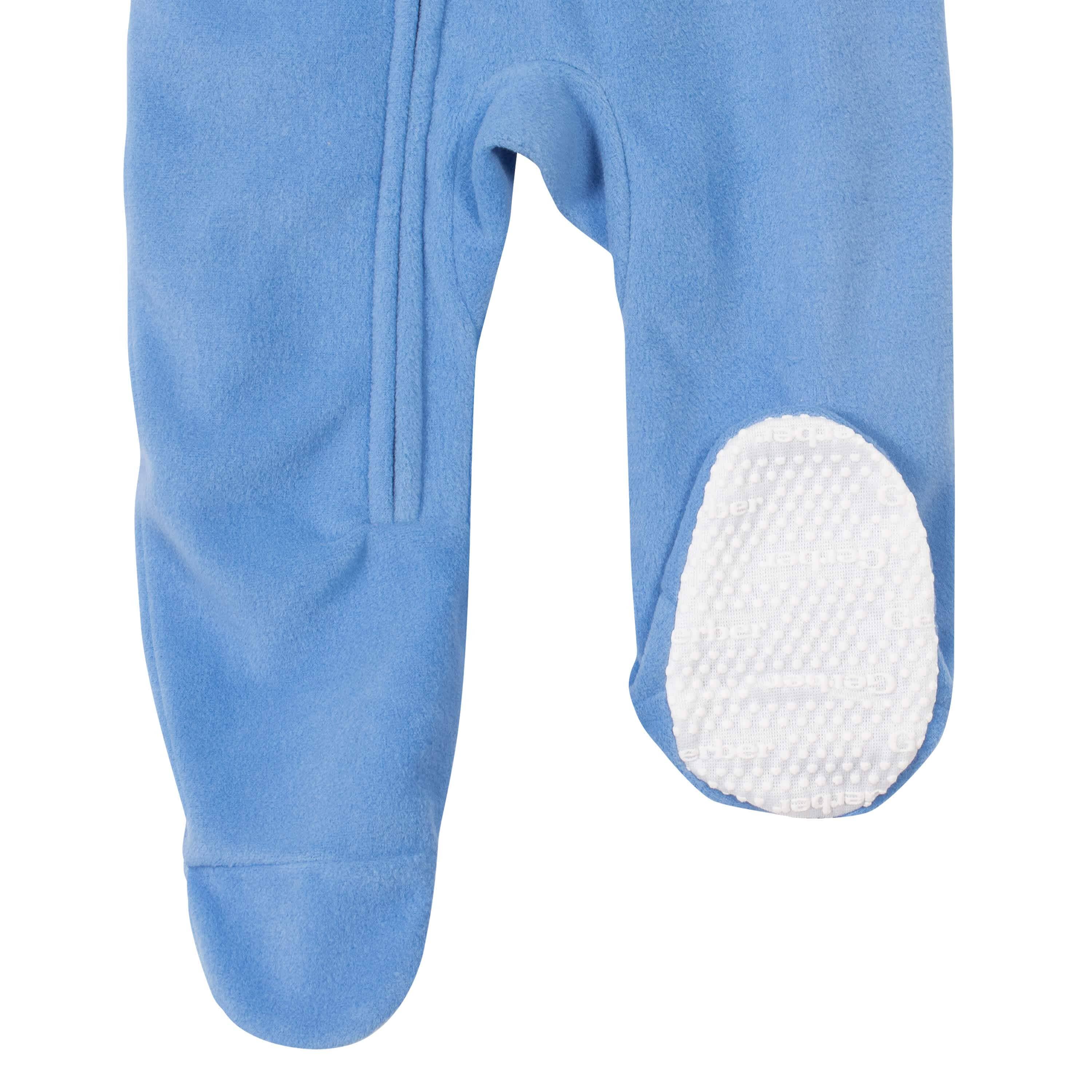 Gerber® 4-Pack Baby Boys Fleece Pajamas - Image 8
