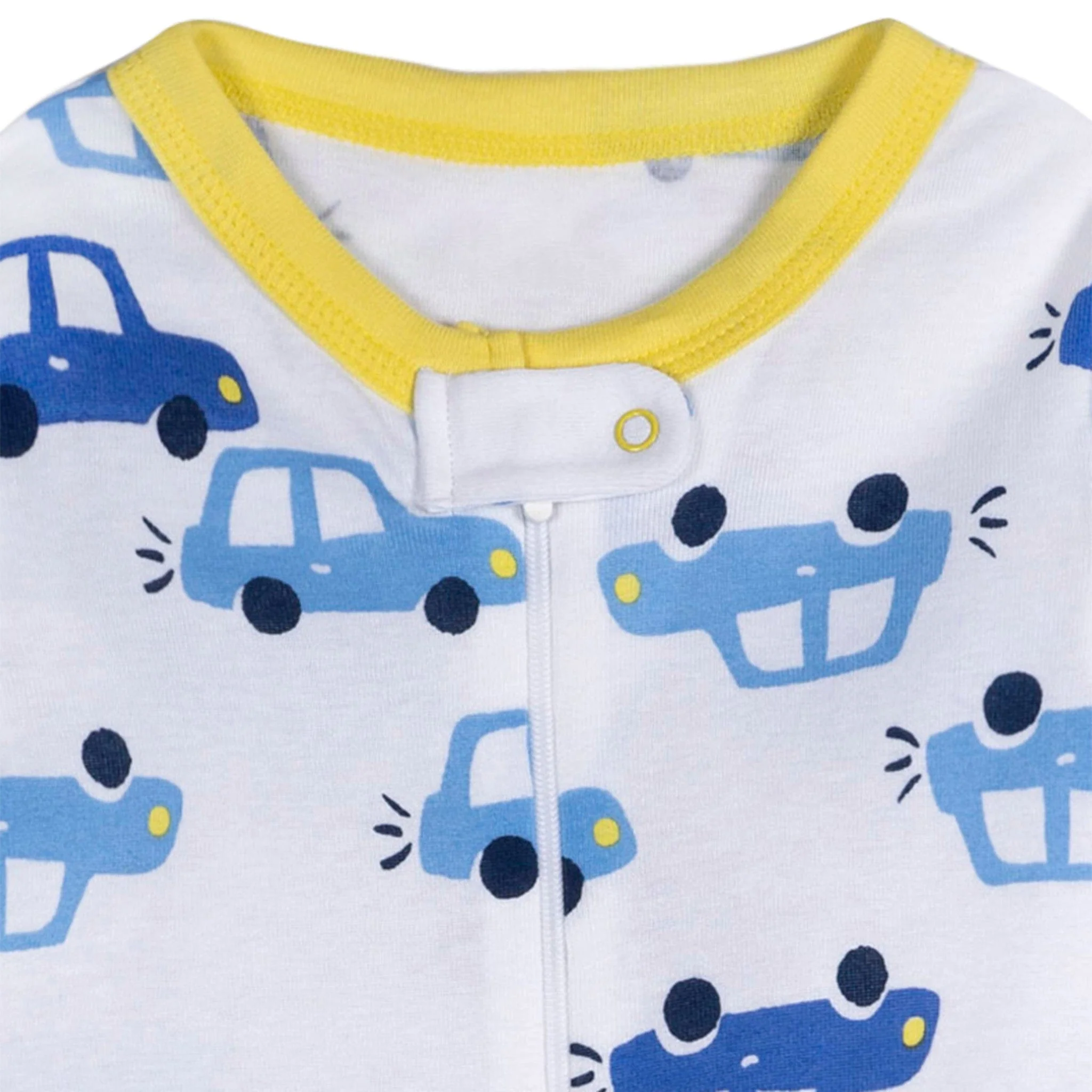 4-Pack Baby Boys Gators Snug Fit Footed Pajamas - Image 9