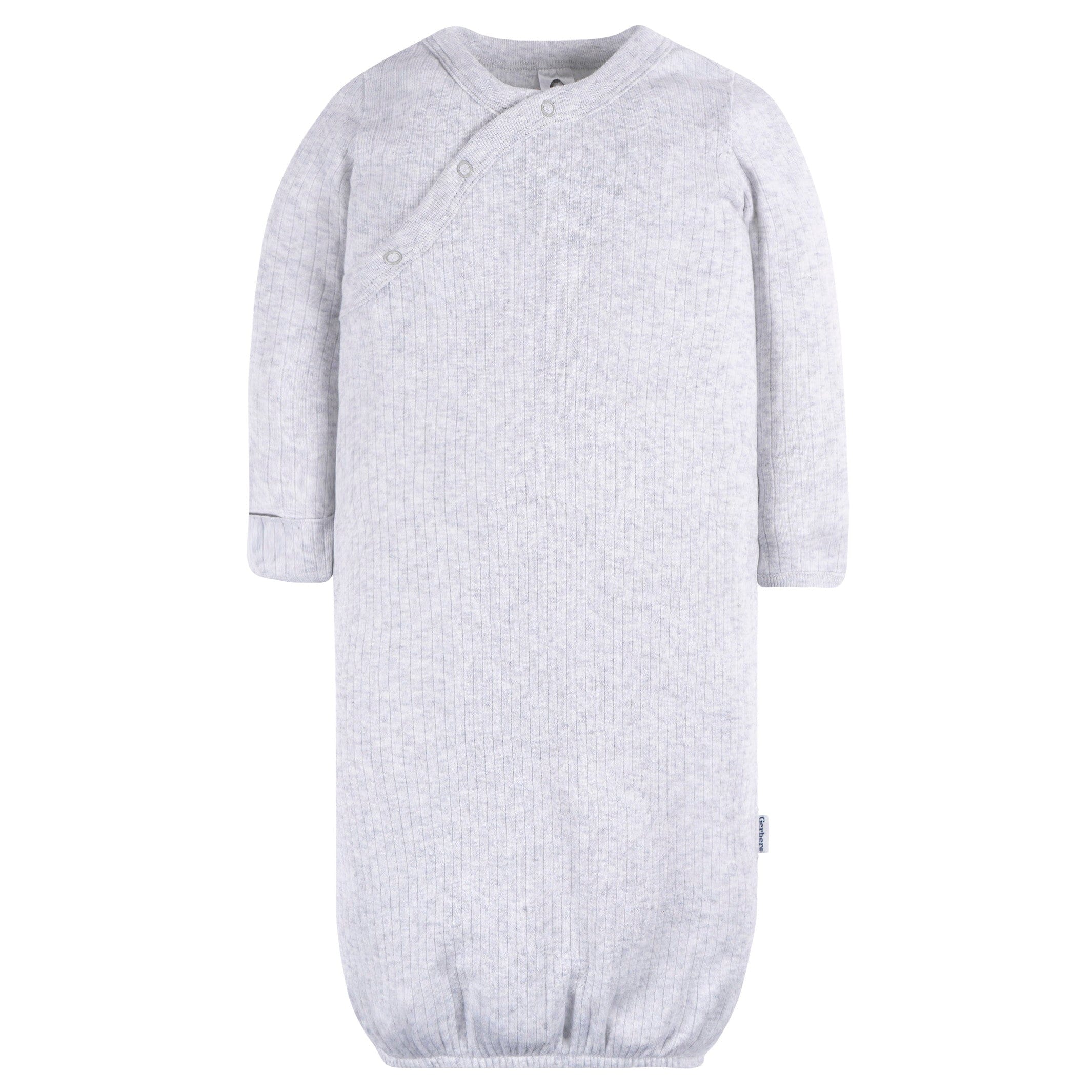 4-Pack Baby Boys Grey Coastal Gowns - Image 5