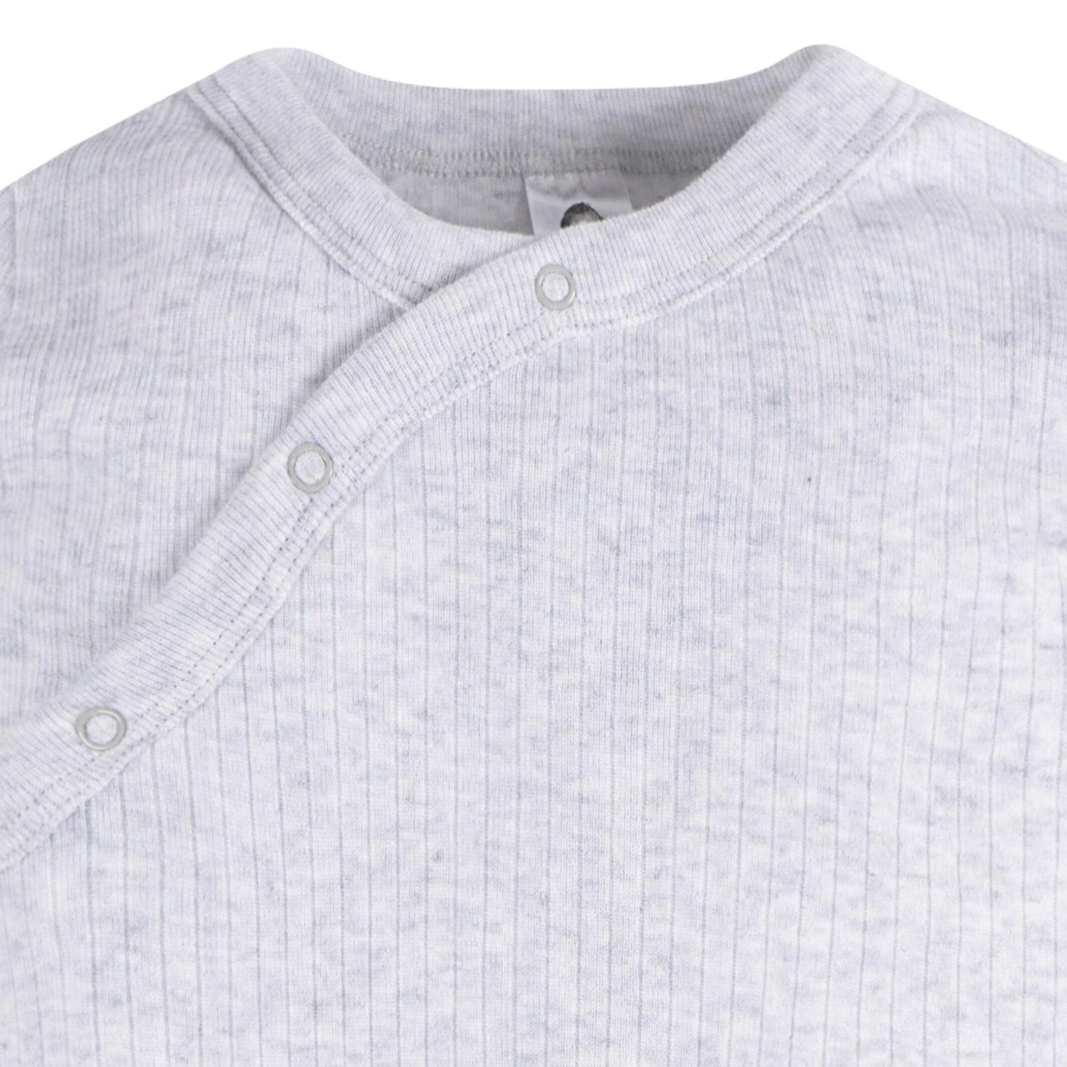 4-Pack Baby Boys Grey Coastal Gowns - Image 6