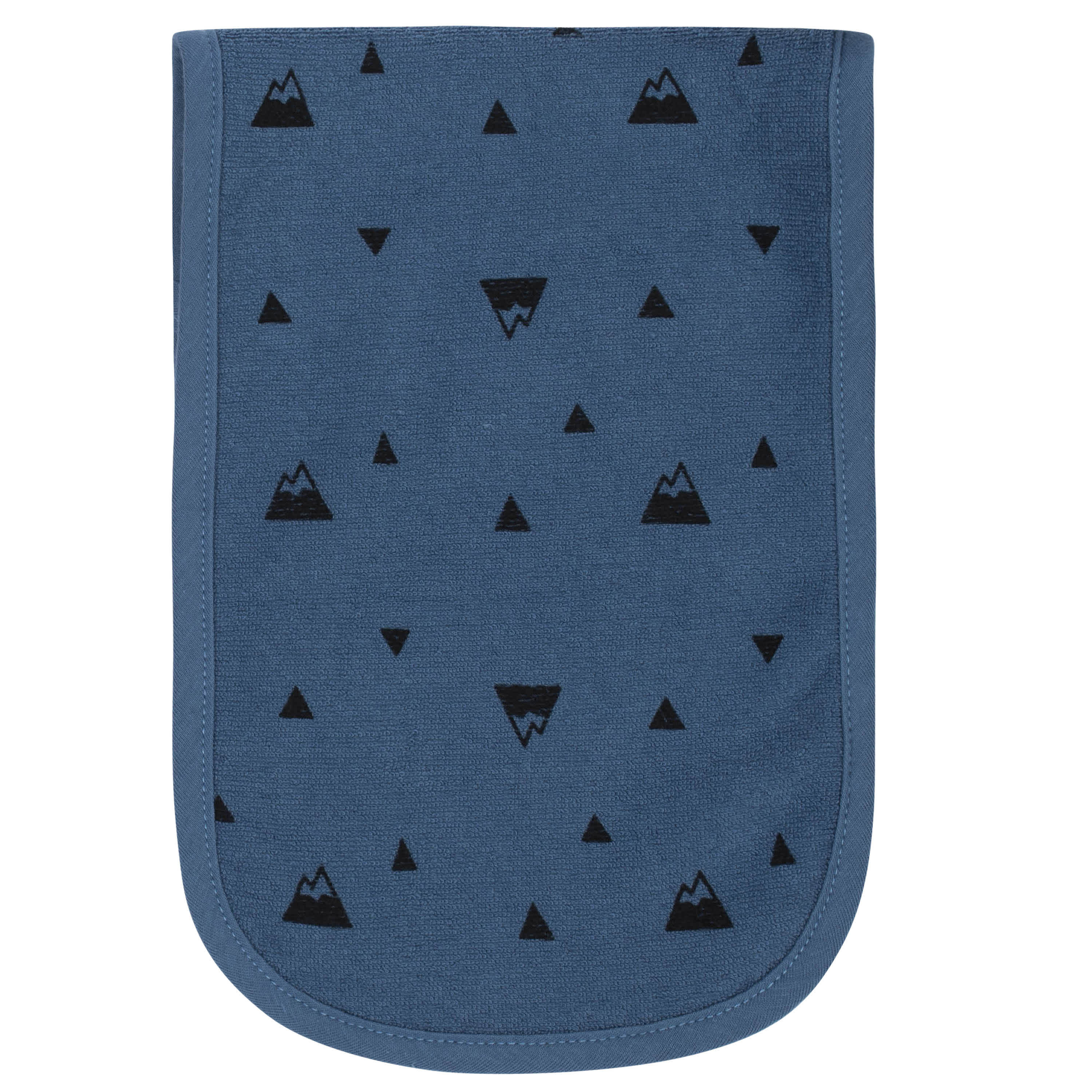 4-Pack Baby Boys Comfy Stretch Badger Burp Cloths - Image 4