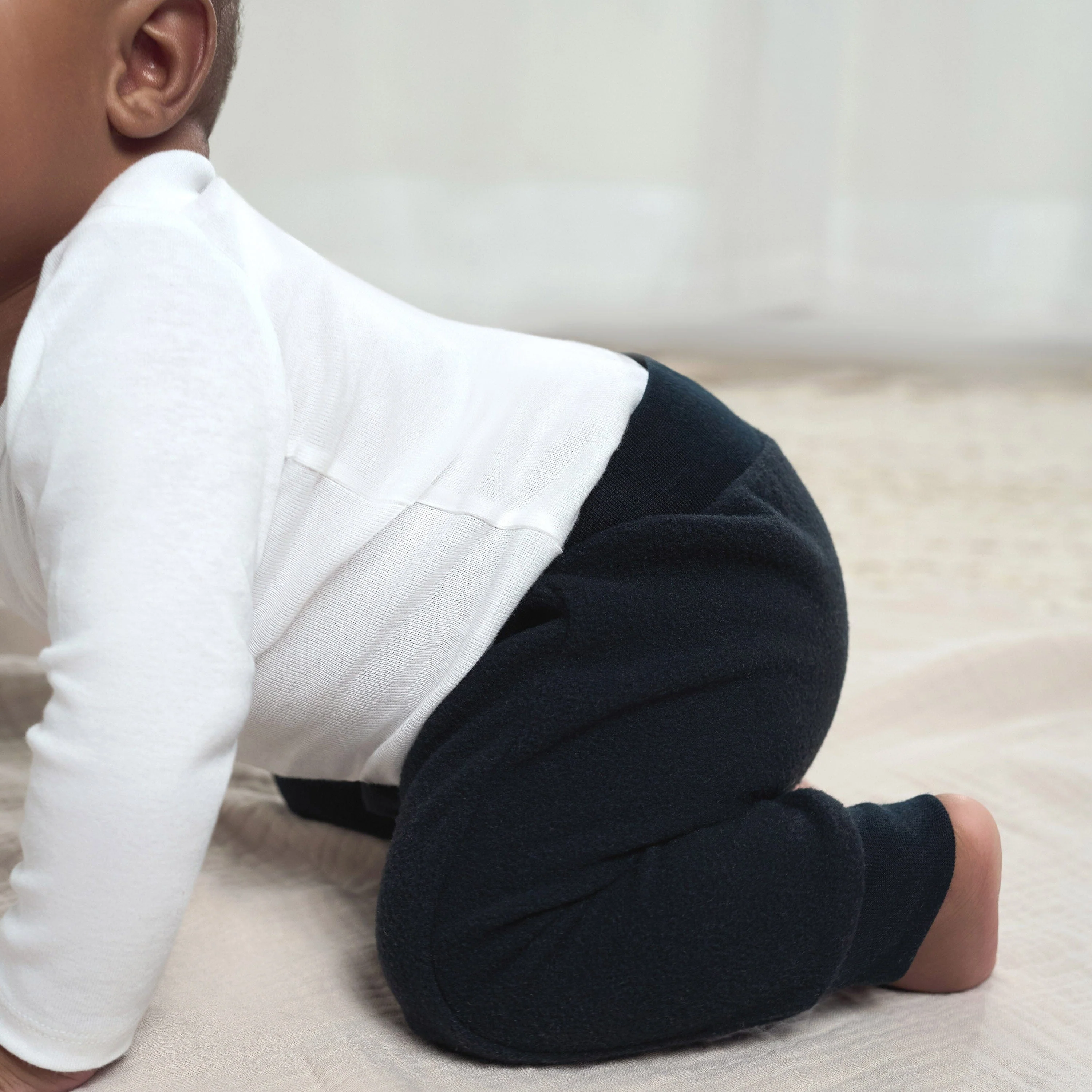 4-Pack Baby Boys Oatmeal Heather Fleece Pants - Image 4