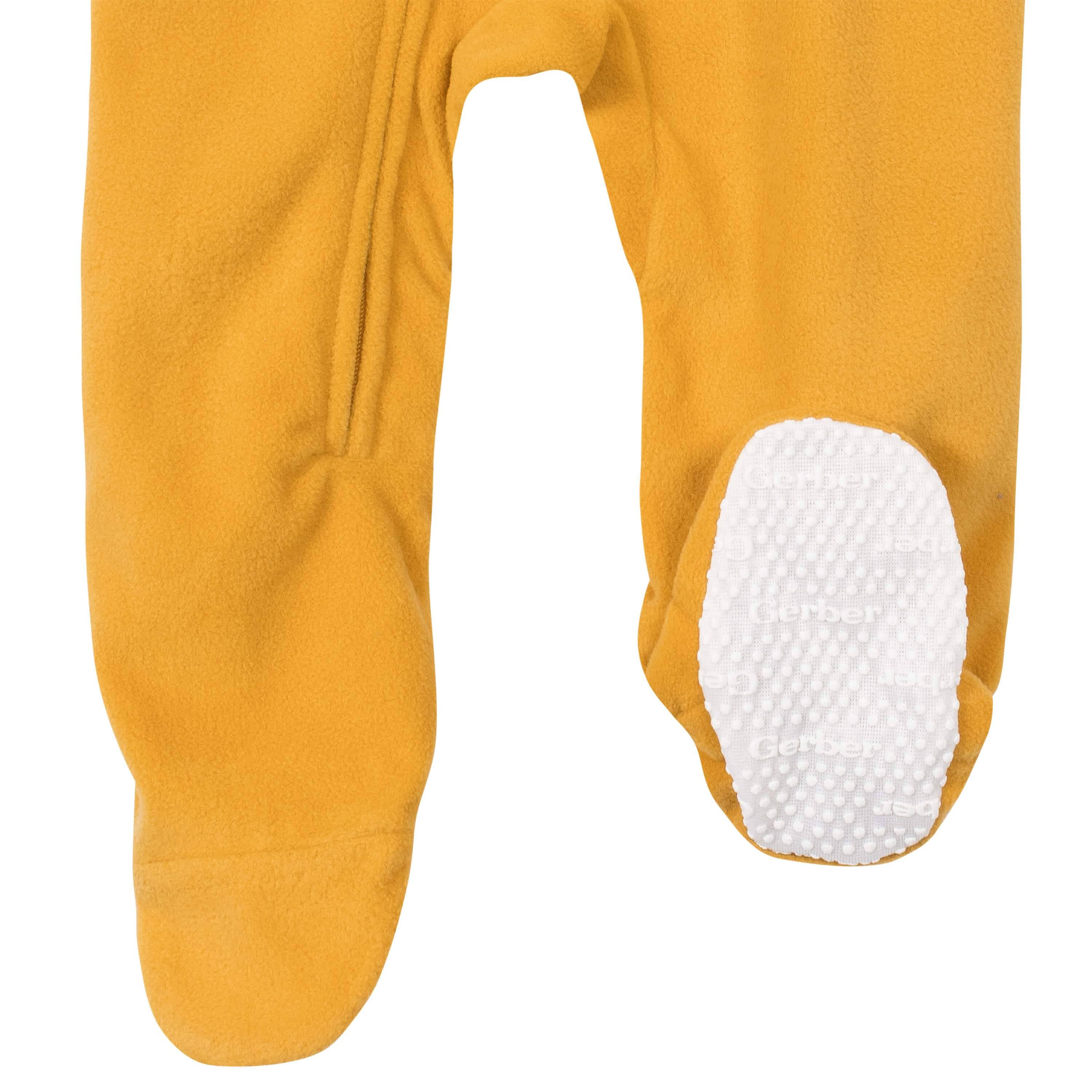 Gerber® 4-Pack Baby Boys Monkeys & Dinos Fleece Pajamas - Image 13
