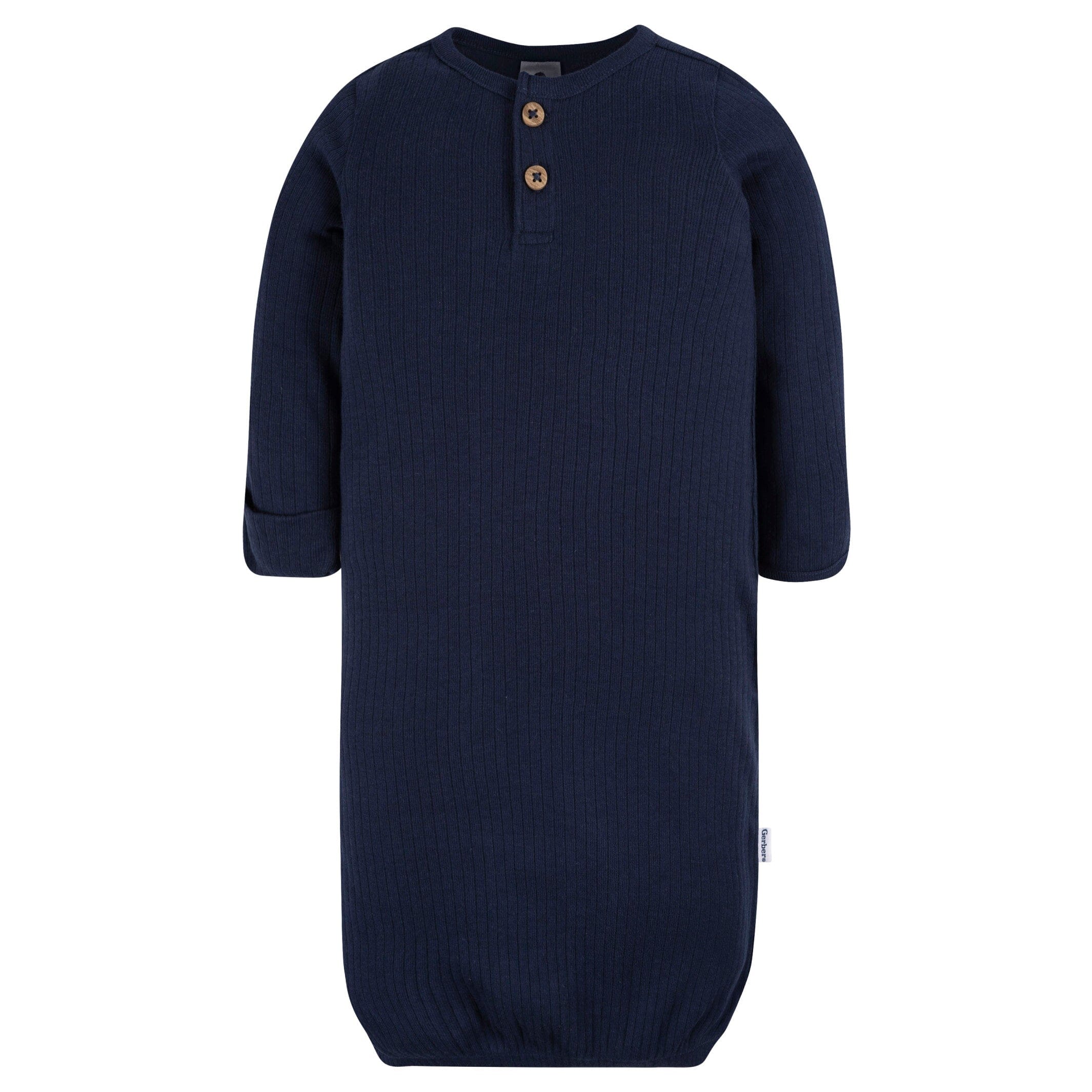 4-Pack Baby Boys Navy Dogs Gowns - Image 2