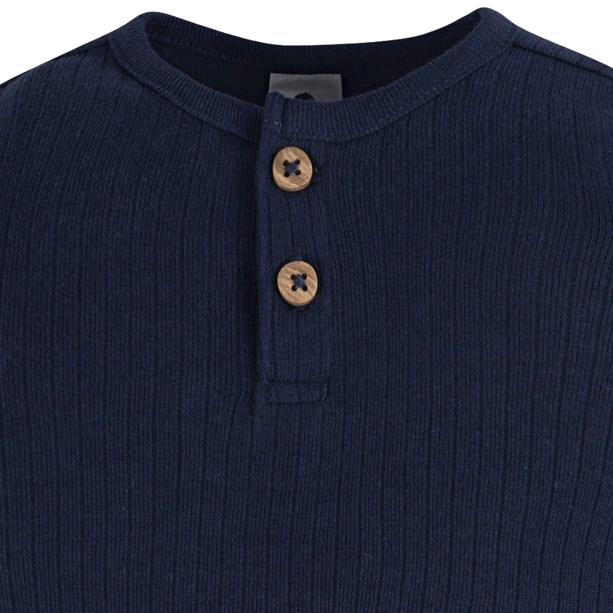 4-Pack Baby Boys Navy Dogs Gowns - Image 3
