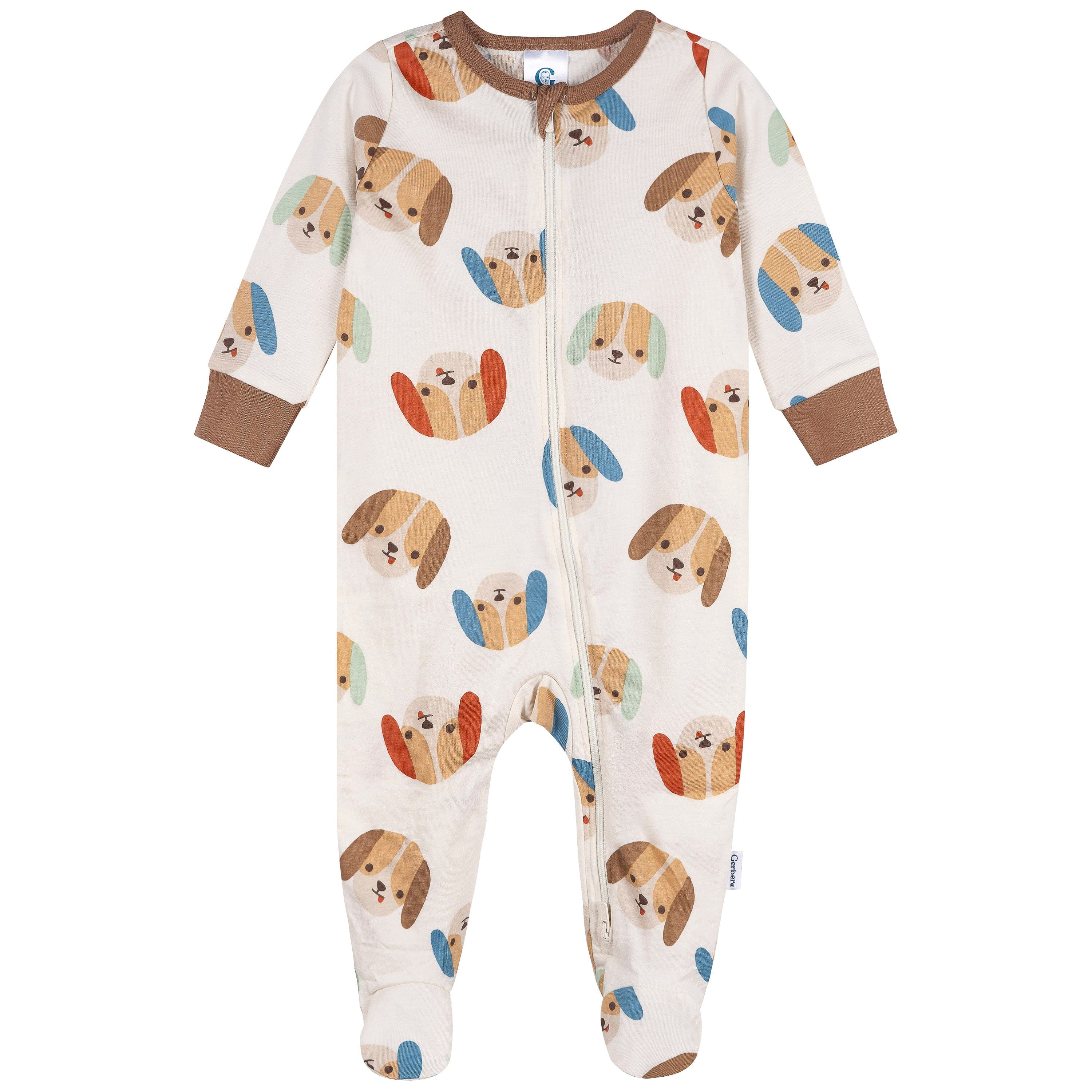 4-Pack Baby Boys Pampered Pups Onesies® Bodysuits and Sleep 'N Play - Image 2