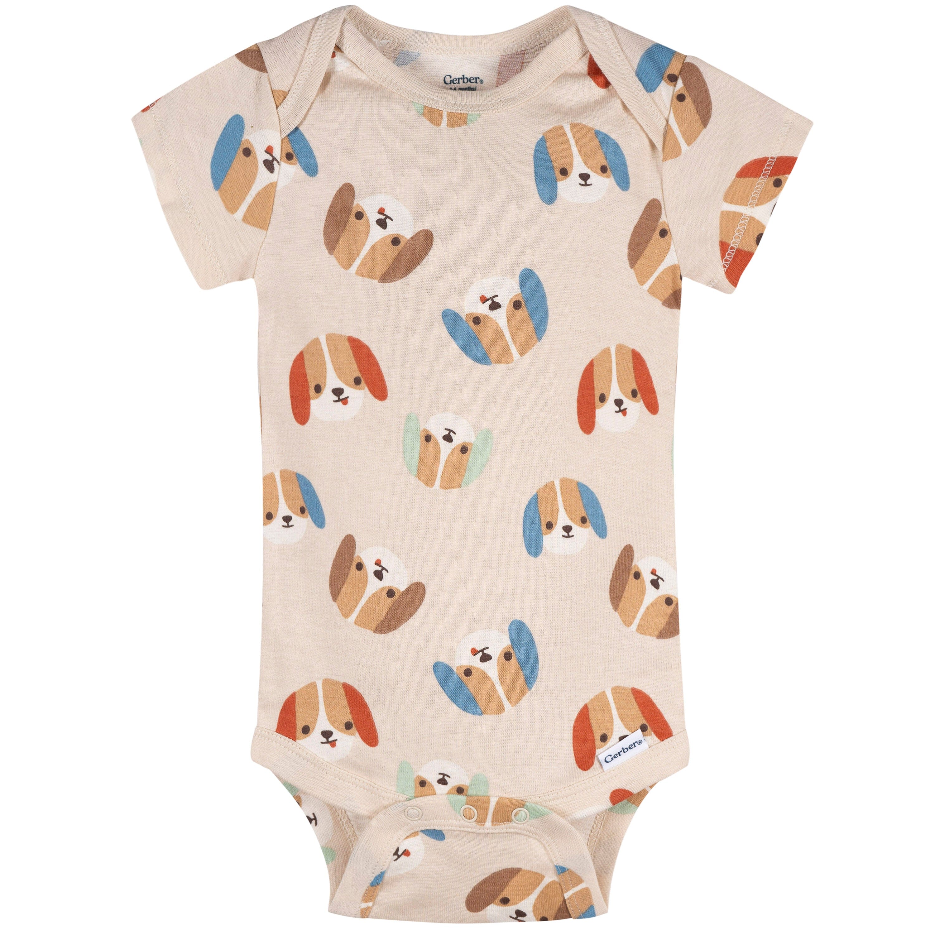 4-Pack Baby Boys Pampered Pups Onesies® Bodysuits and Sleep 'N Play - Image 5