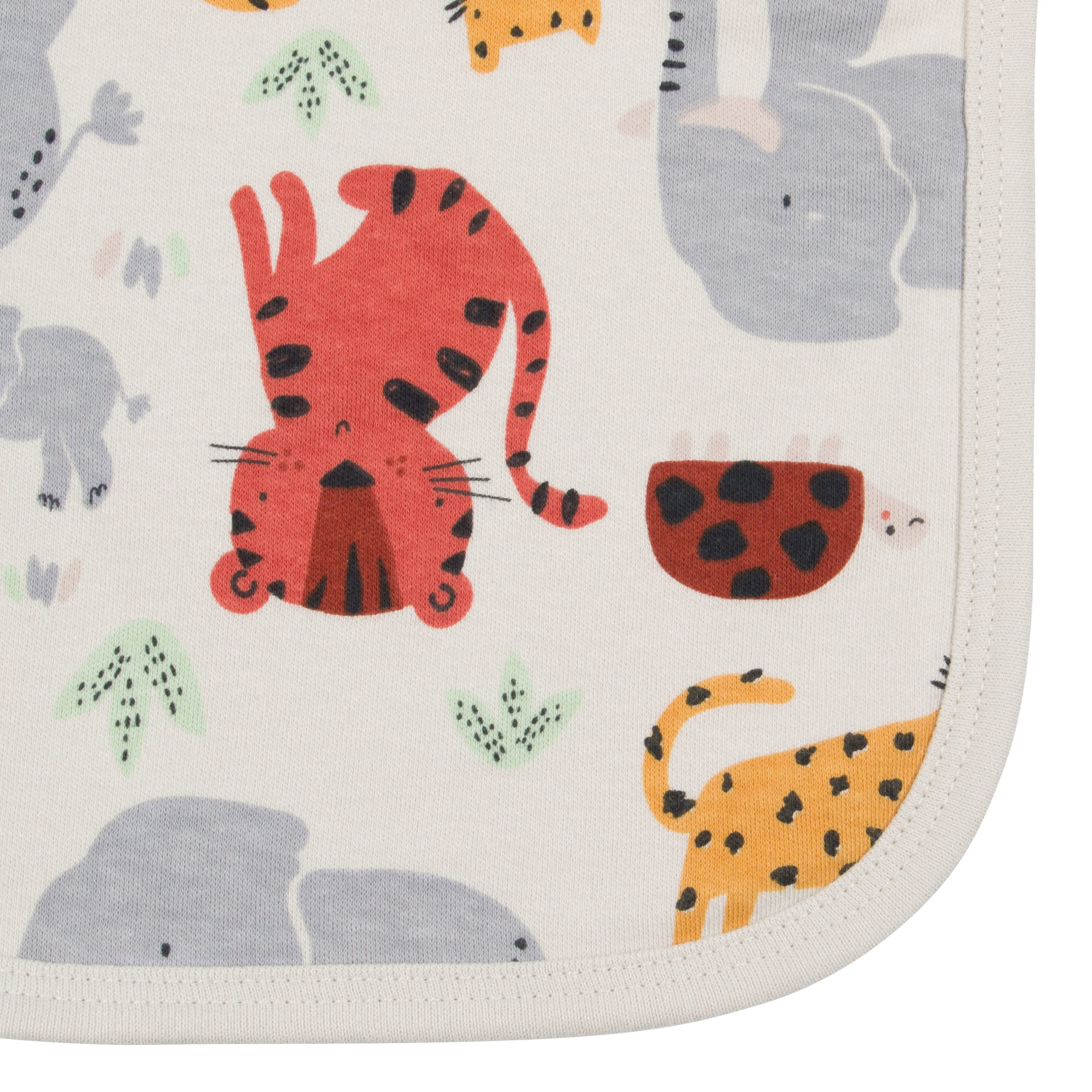 4-Pack Baby Boys Safari Terry Burpcloths - Image 2