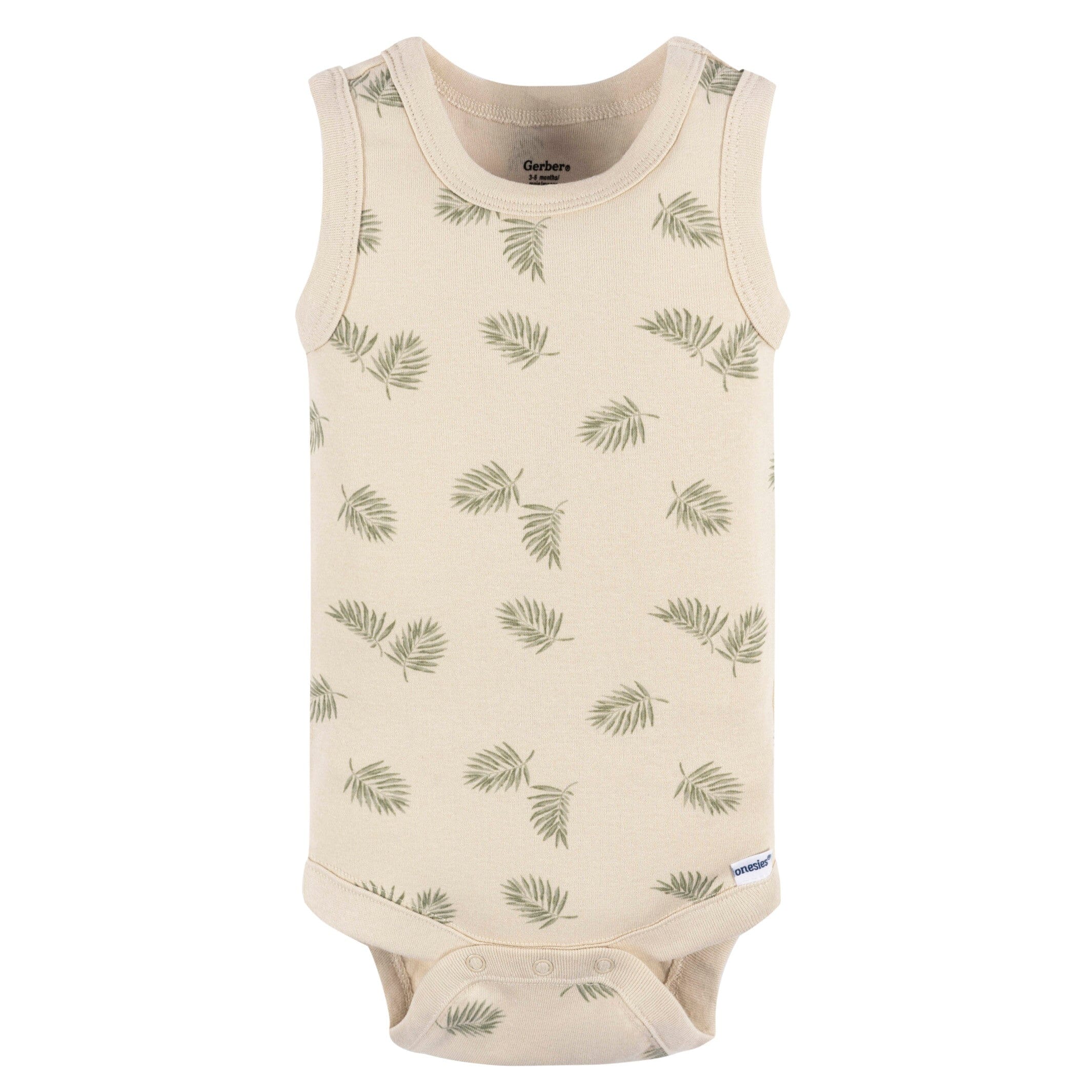 4-Pack Baby Boys Sea Turtles Sleeveless Onesies® Bodysuits - Image 5