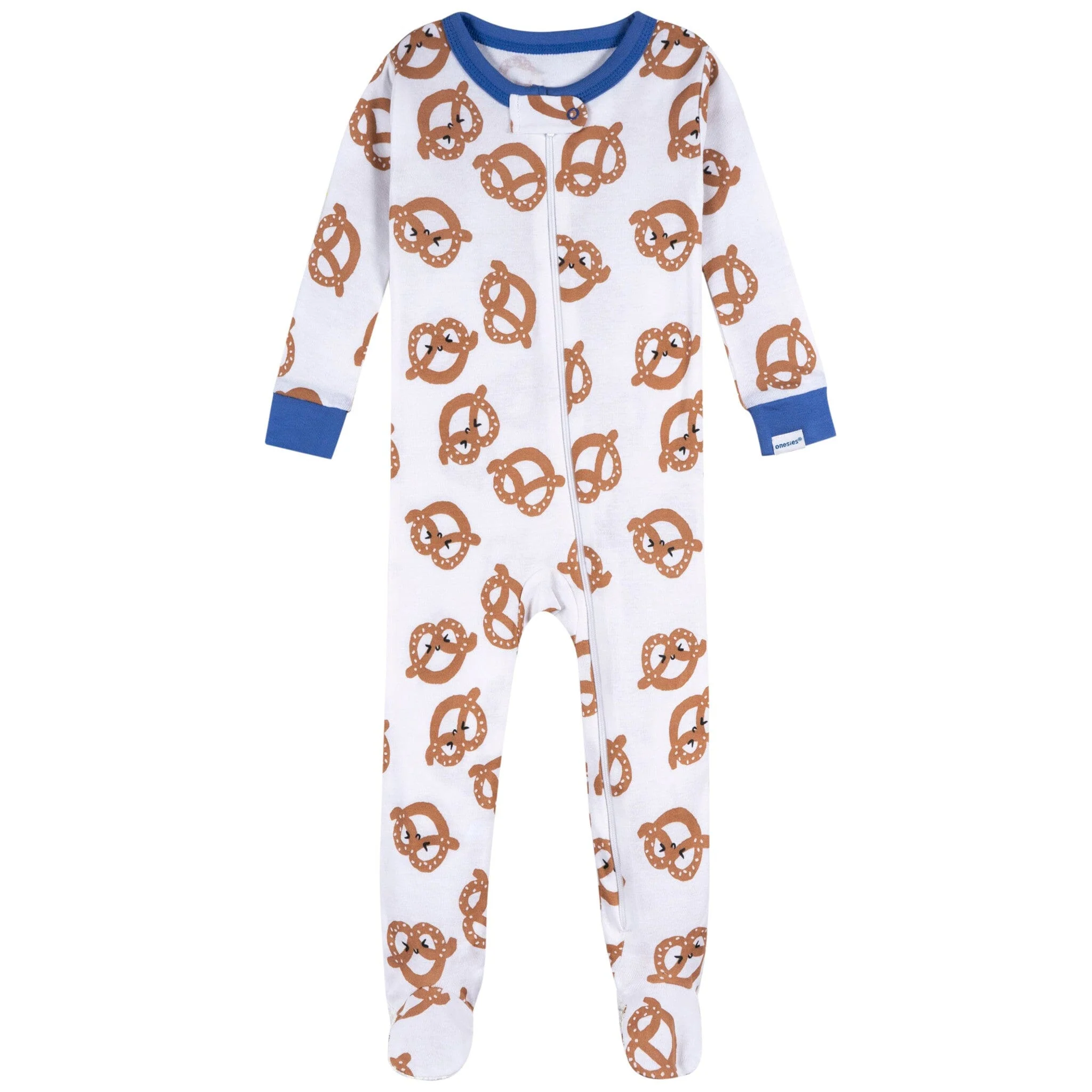 4-Pack Baby Boys Snack Truck Snug Fit Footed Pajamas - Image 5