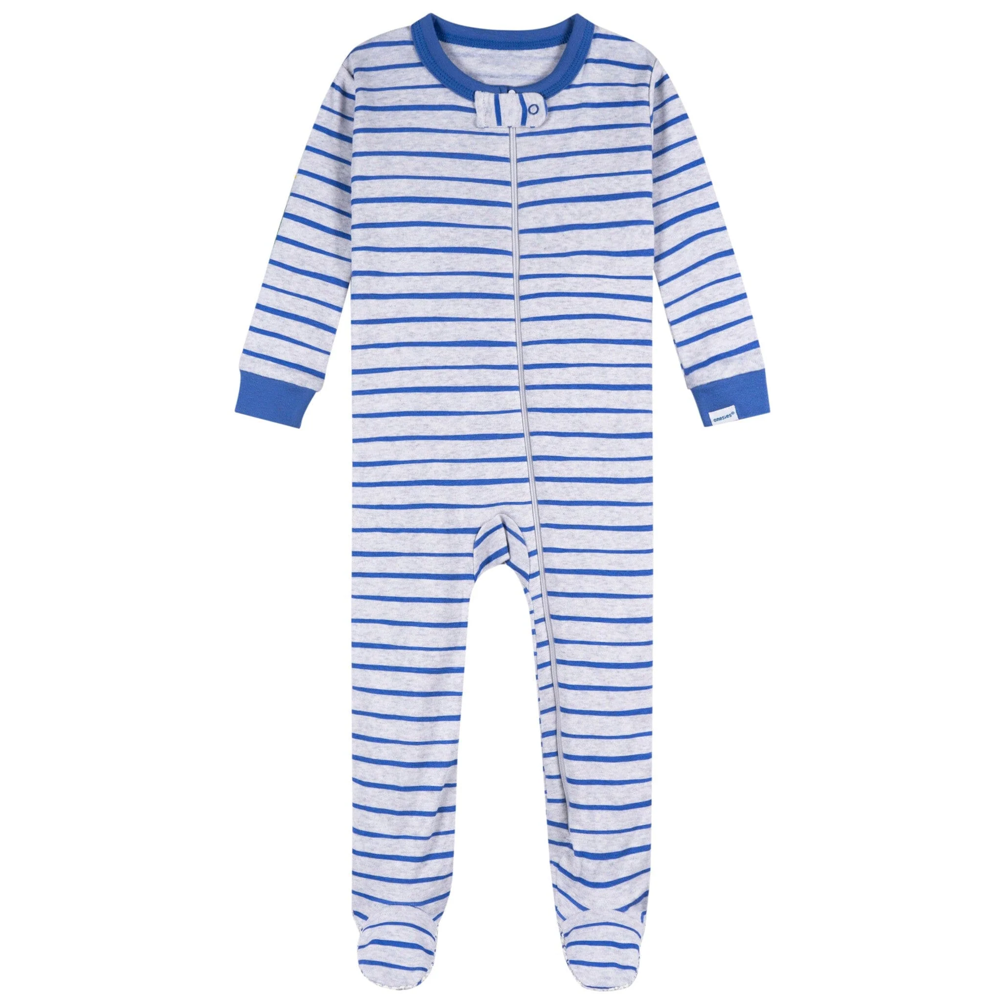 4-Pack Baby Boys Snack Truck Snug Fit Footed Pajamas - Image 6