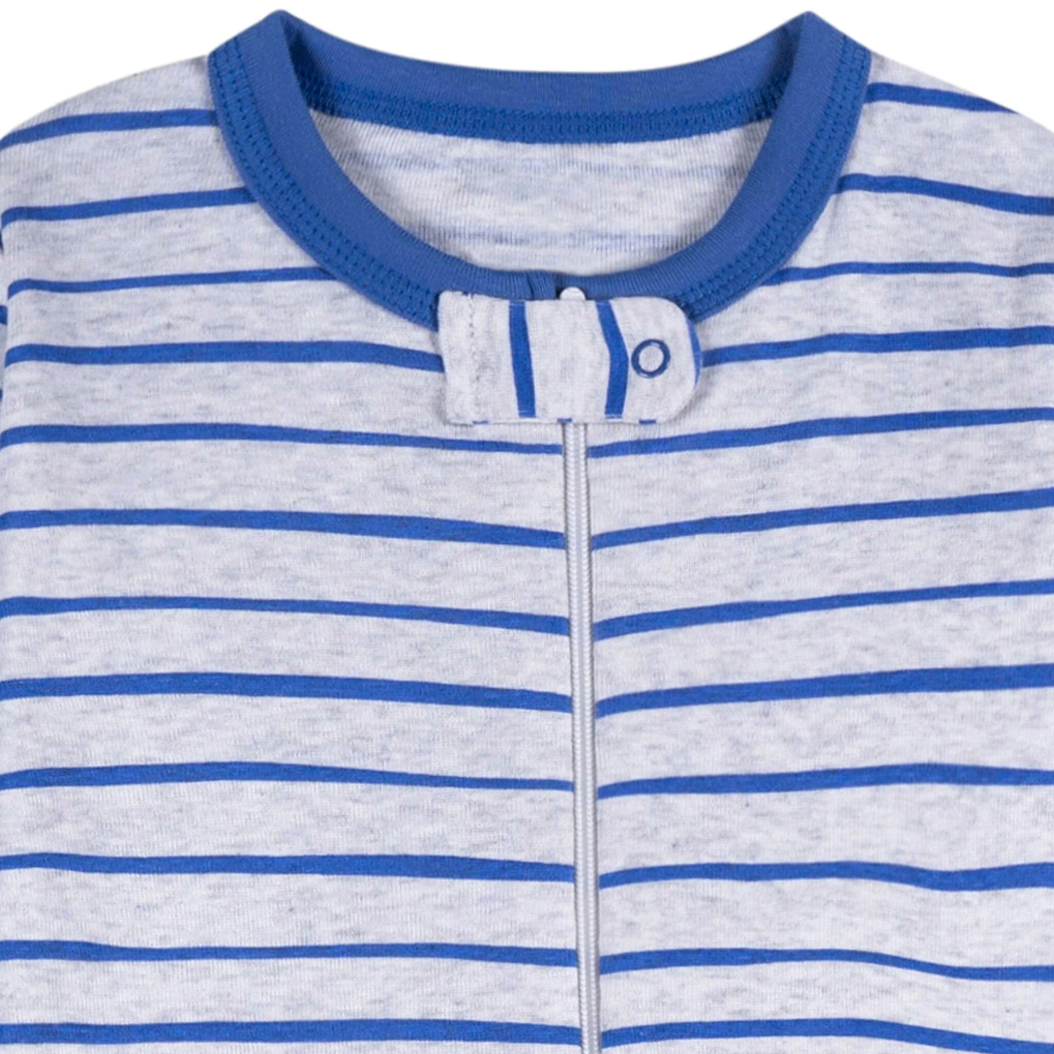 4-Pack Baby Boys Snack Truck Snug Fit Footed Pajamas - Image 7