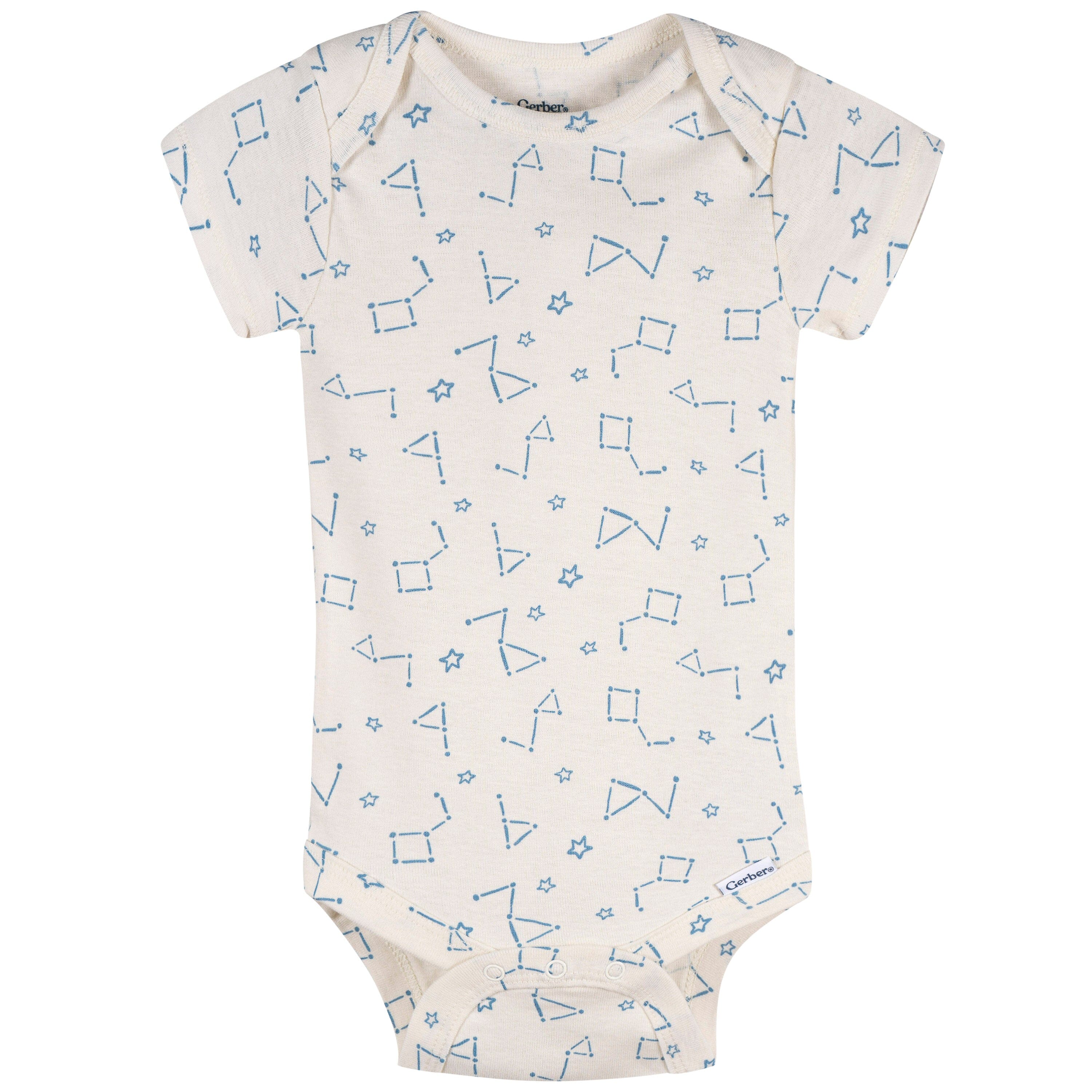 4-Pack Baby Boys Space Animals Onesies® Bodysuits and Sleep 'N Play - Image 4