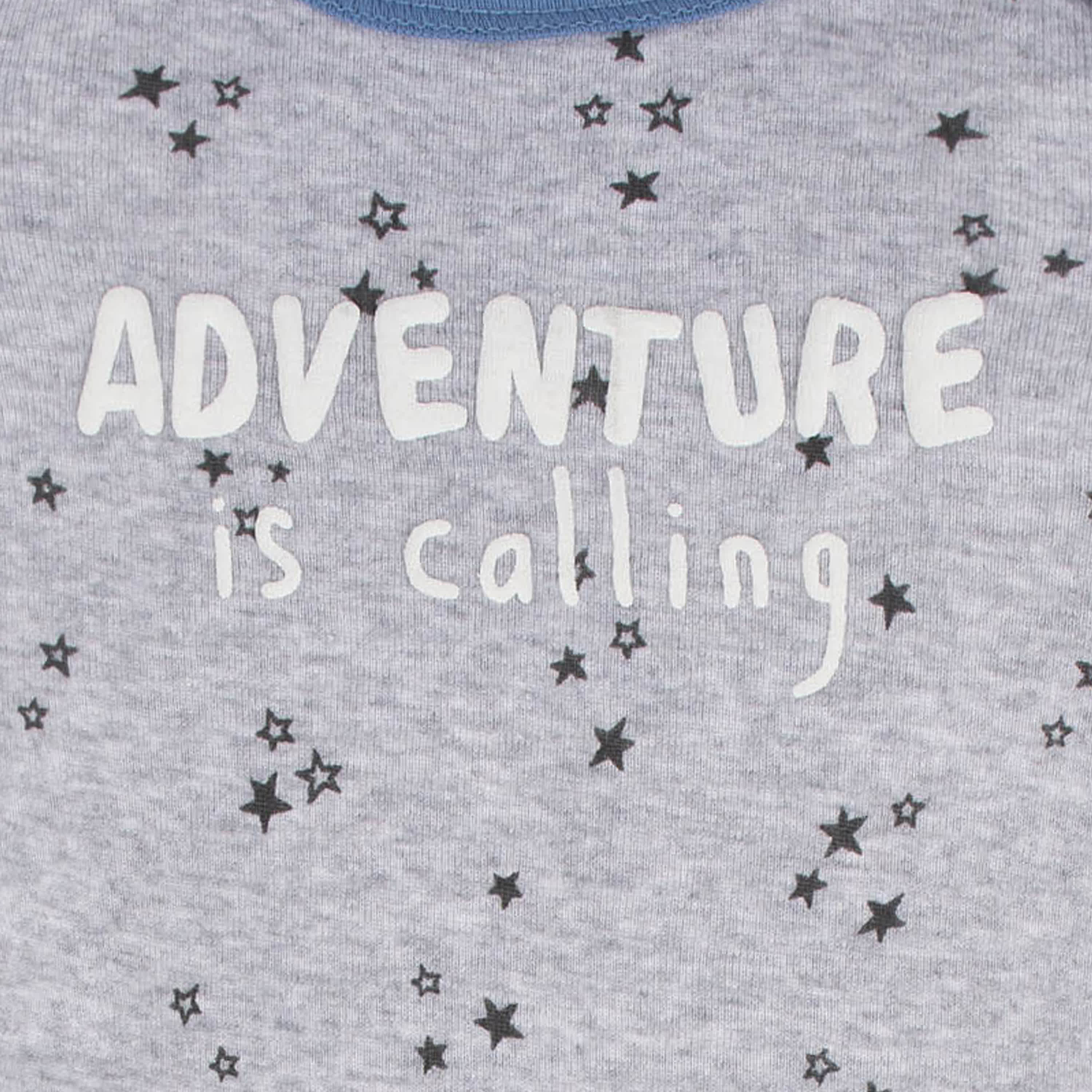 4-Pack Baby Boys Space Explorer Gowns - Image 9