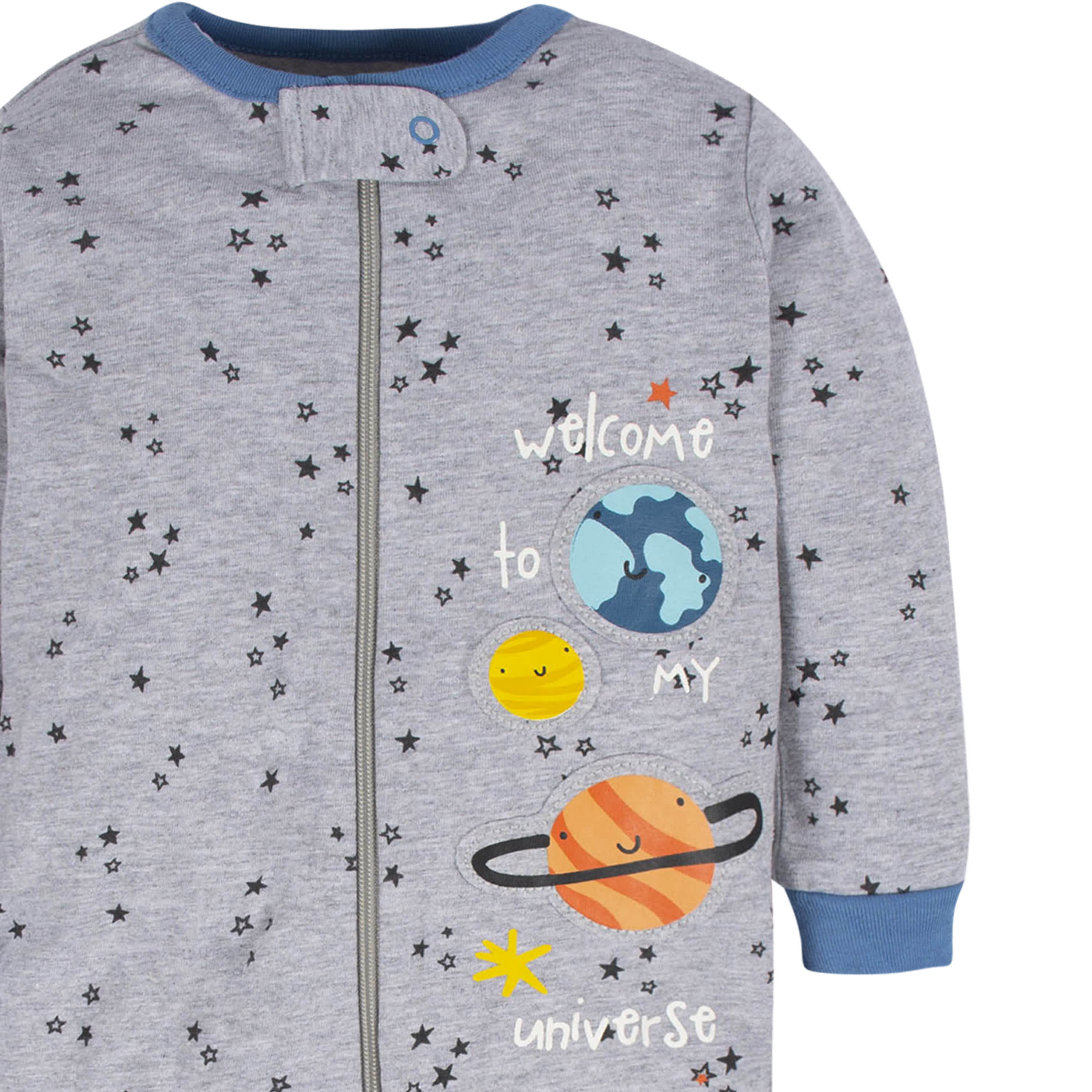 4-Pack Baby Boys Space Explorer Sleep 'N Plays - Image 3