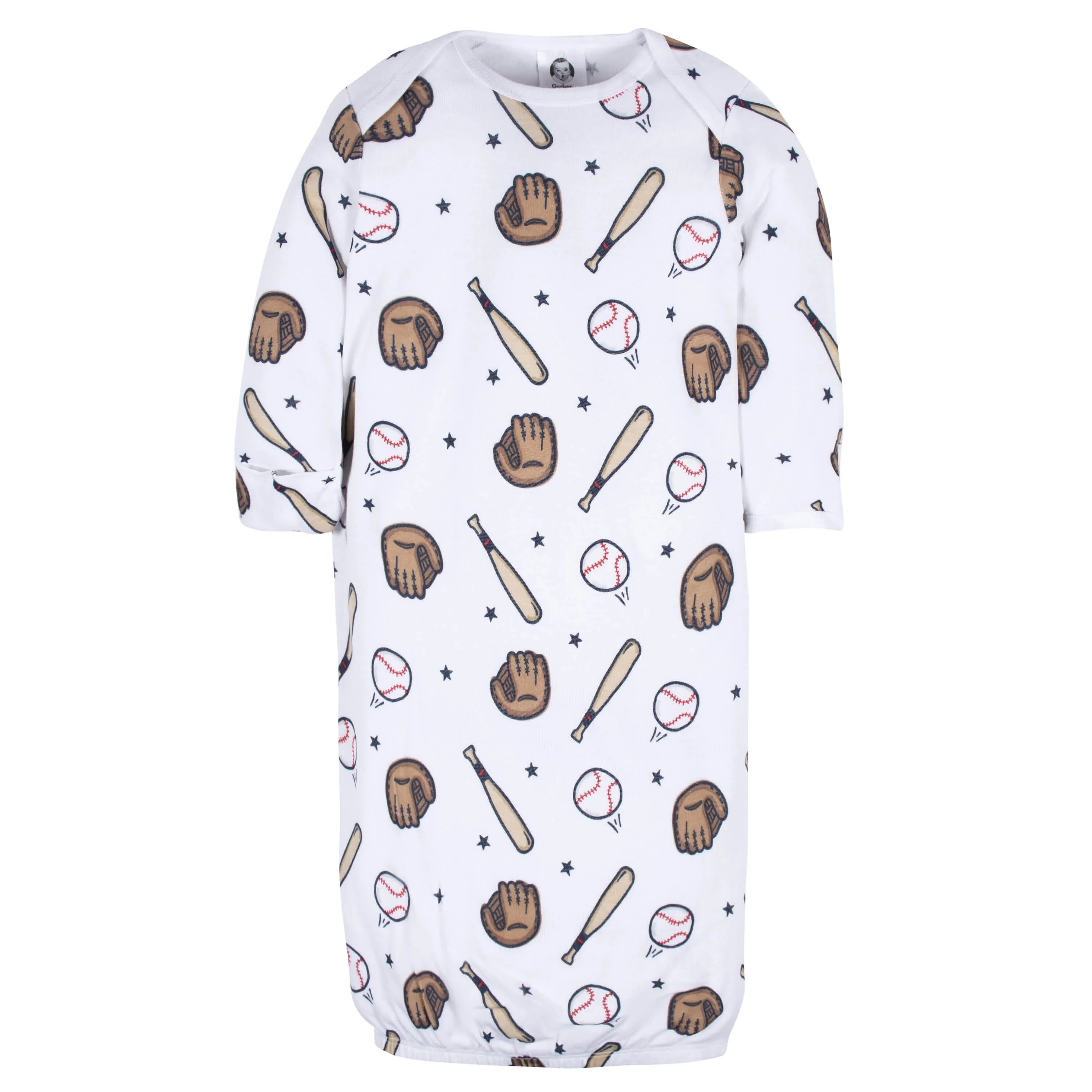 4-Pack Baby Boys All Star Gowns - Image 4