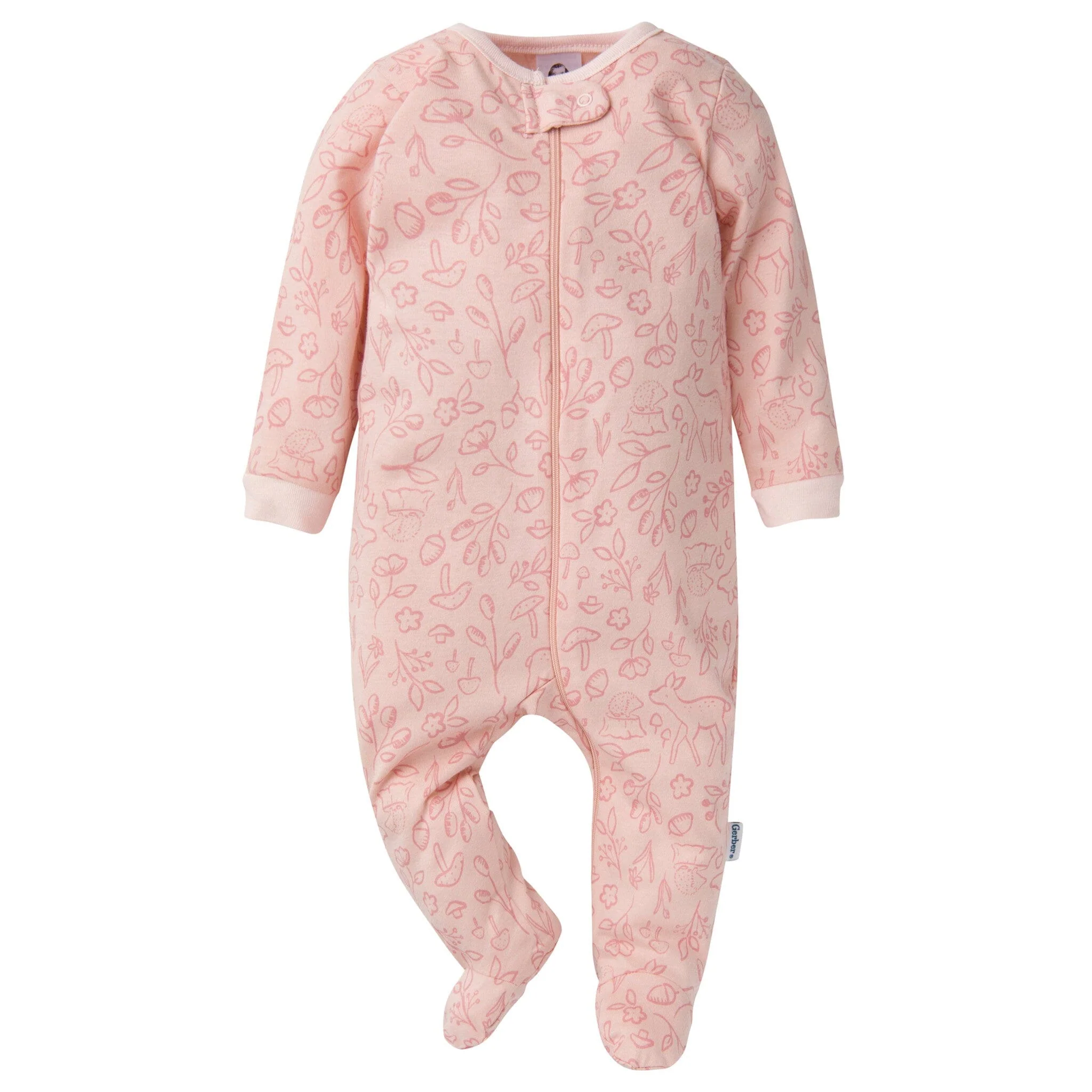 4-Pack Baby Girls Deer Sleep 'N Plays - Image 4