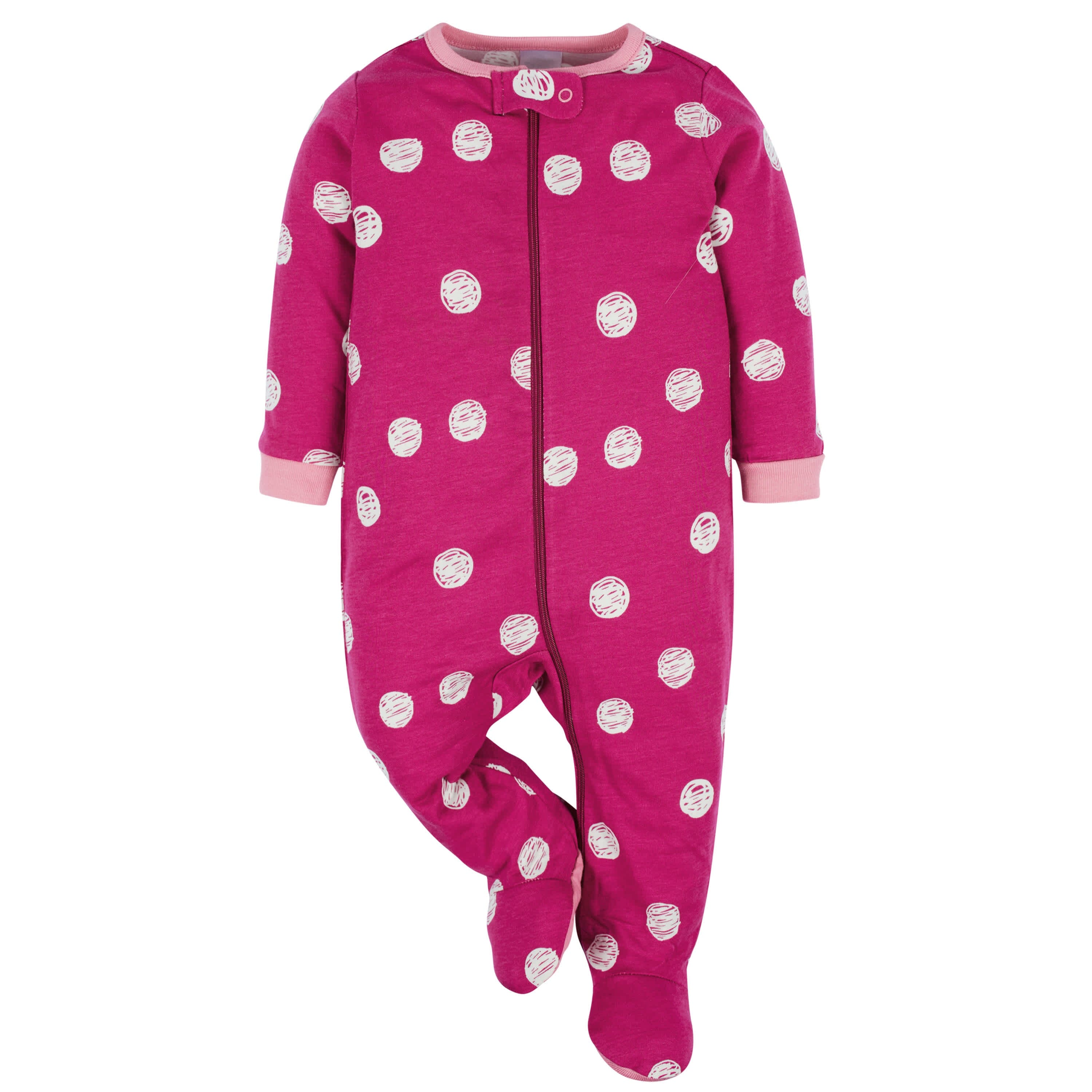 4-Pack Baby Girls Floral Fox Sleep 'N Plays - Image 3