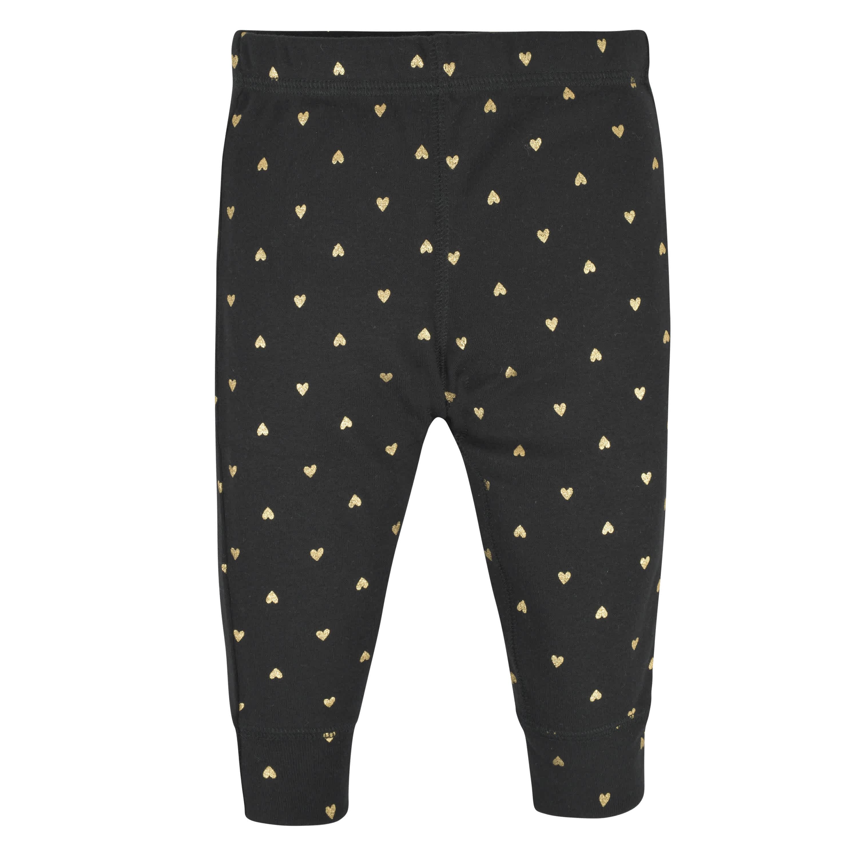 4-Pack Baby Girls Hearts Active Pants - Image 5