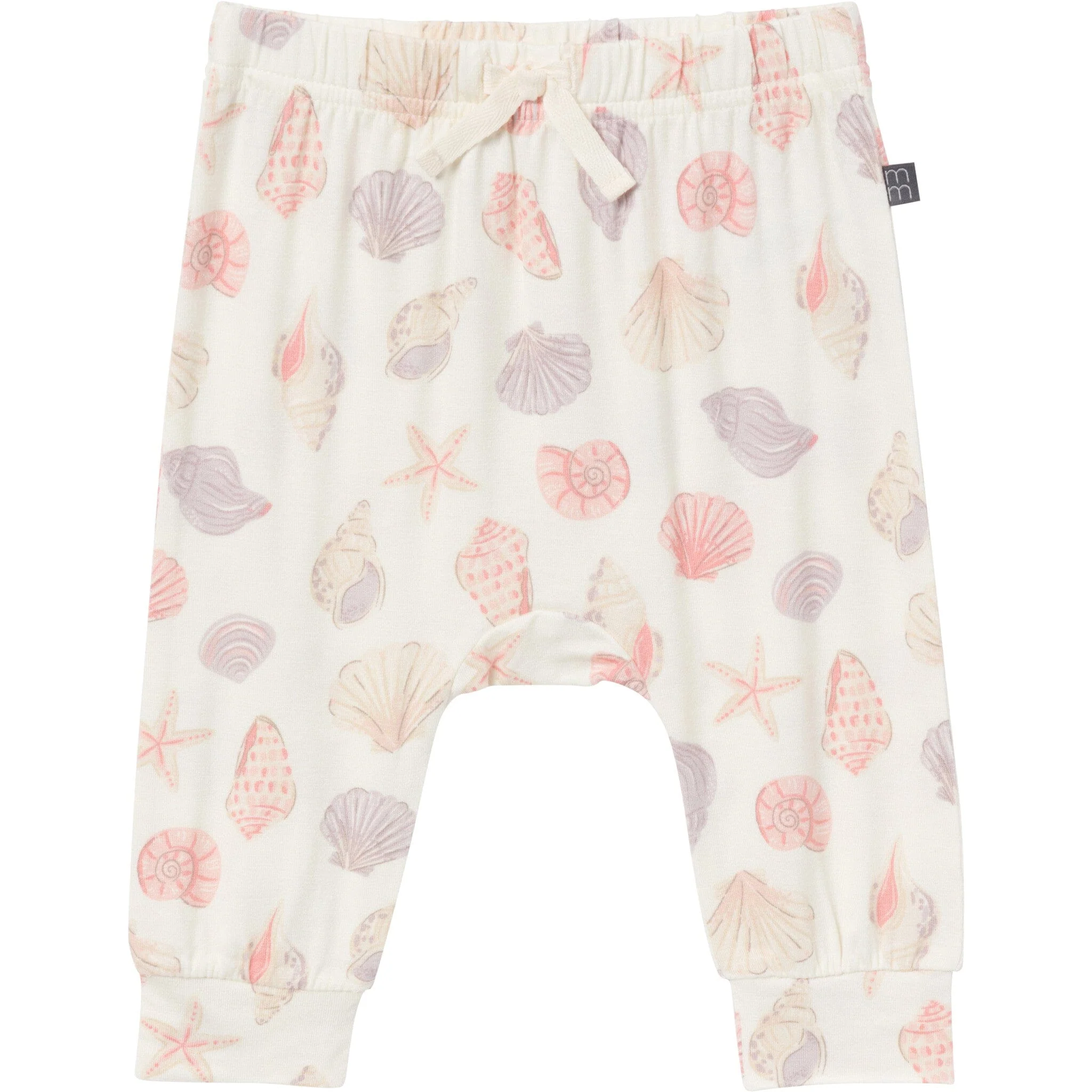4-Piece Baby Girls Ivory Seashells Viscose Bodysuits and Pants Set - Image 7