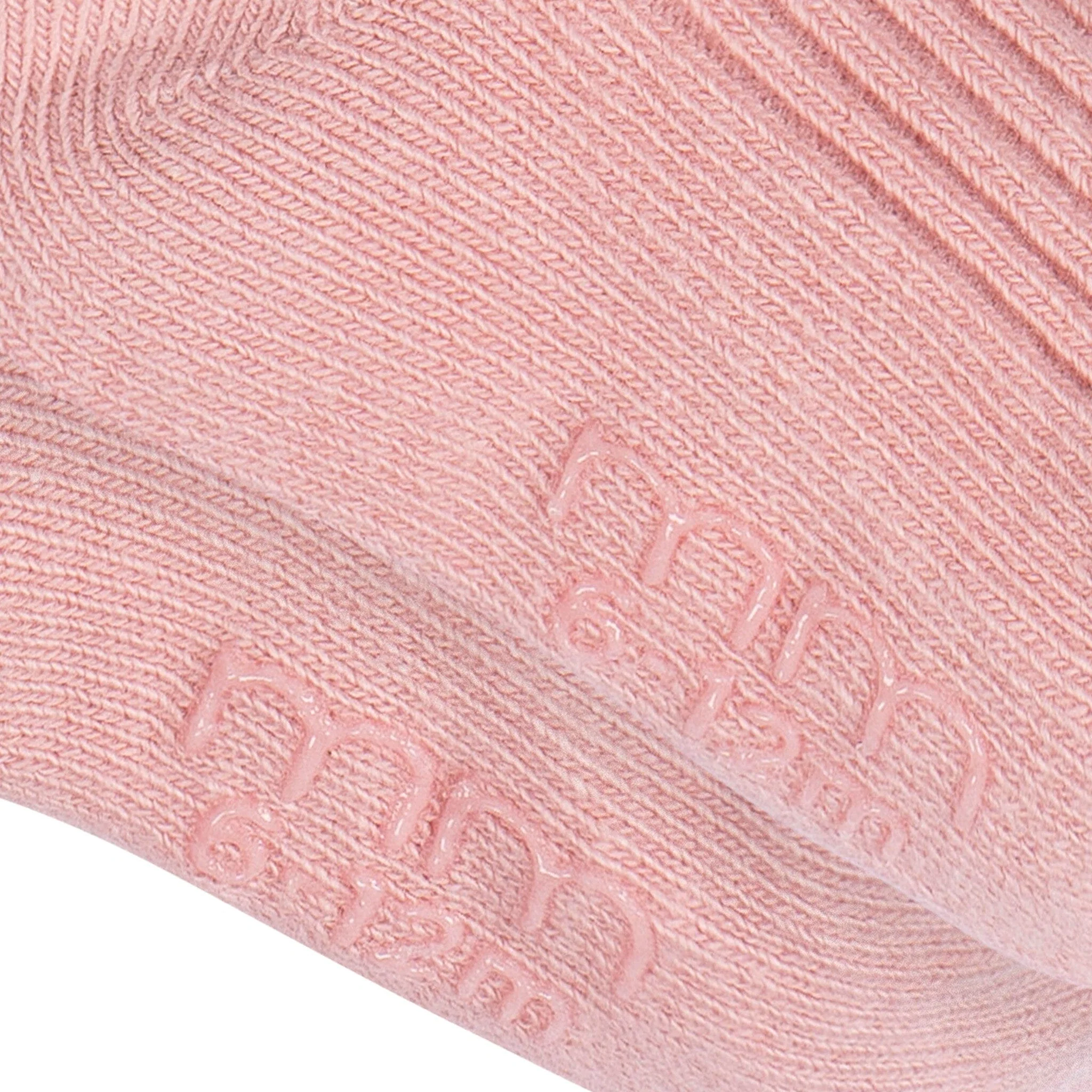 4-Pack Baby Girls Pink Rolled Cuff Ribbed Socks - Image 6