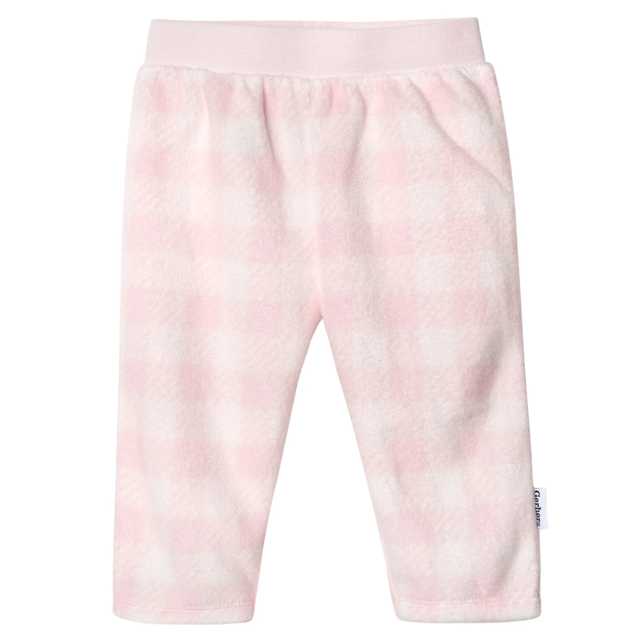 4-Pack Baby Girls Plaid Fleece Pants - Image 5