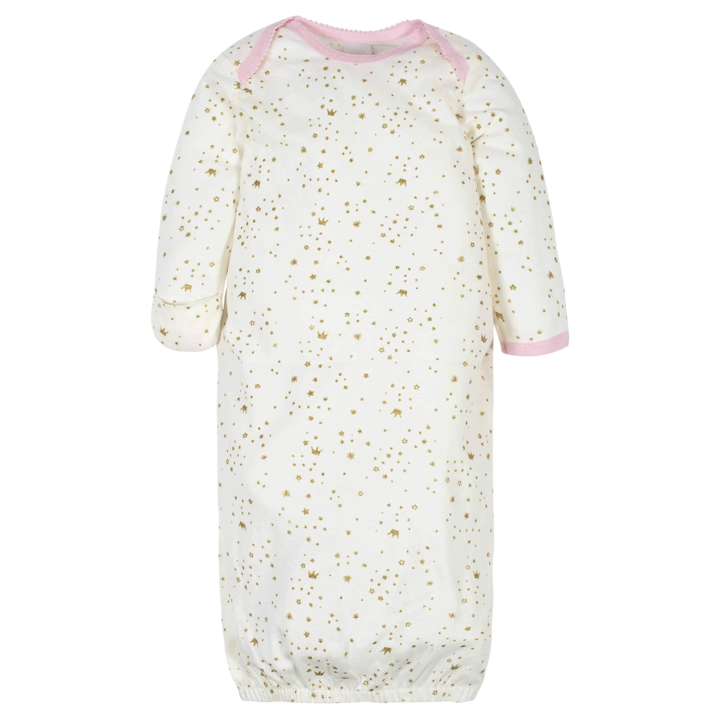 4-Pack Baby Girls Princess Gowns - Image 3