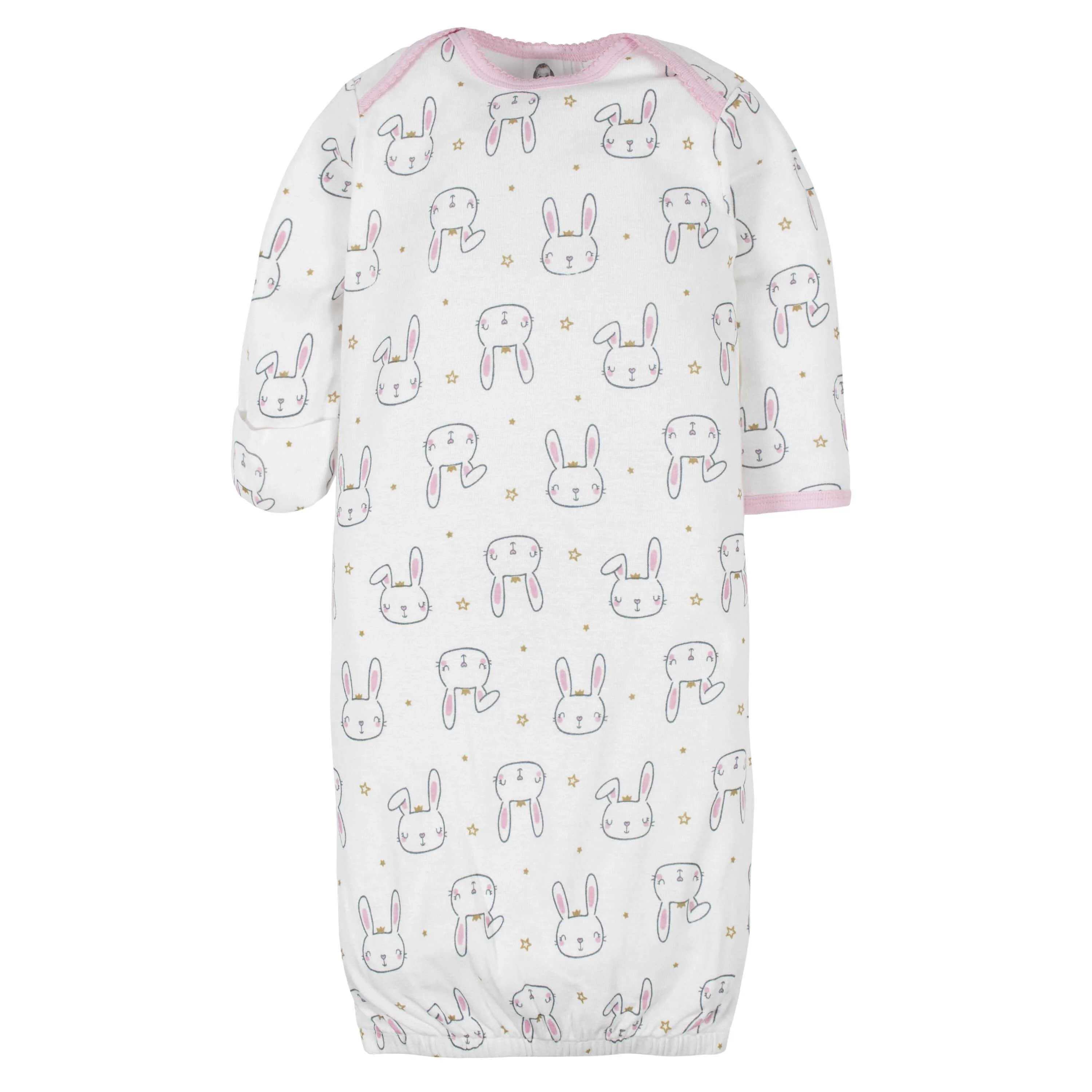 4-Pack Baby Girls Princess Gowns - Image 5
