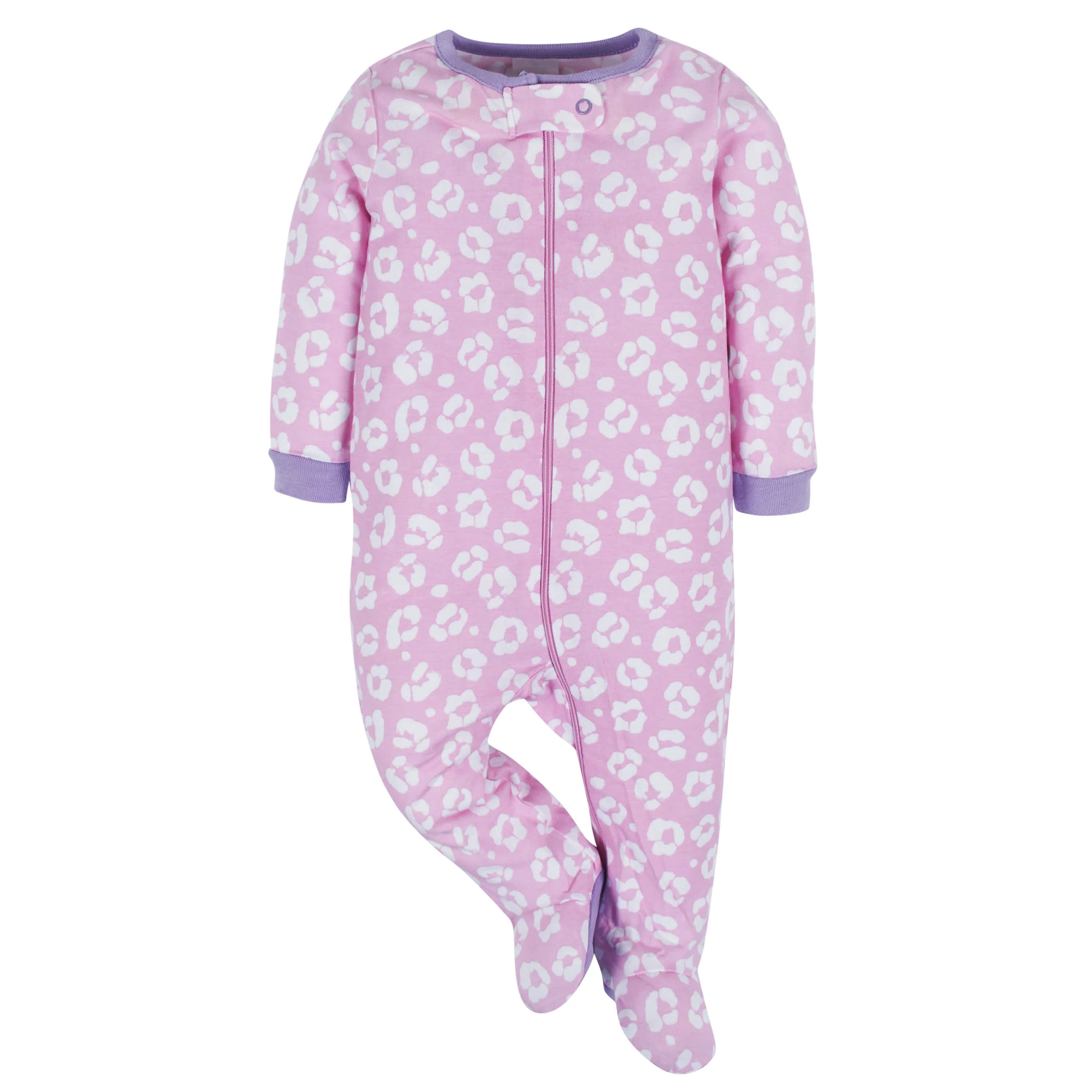 4-Pack Baby Girls Rainbow Floral Sleep 'N Plays - Image 5