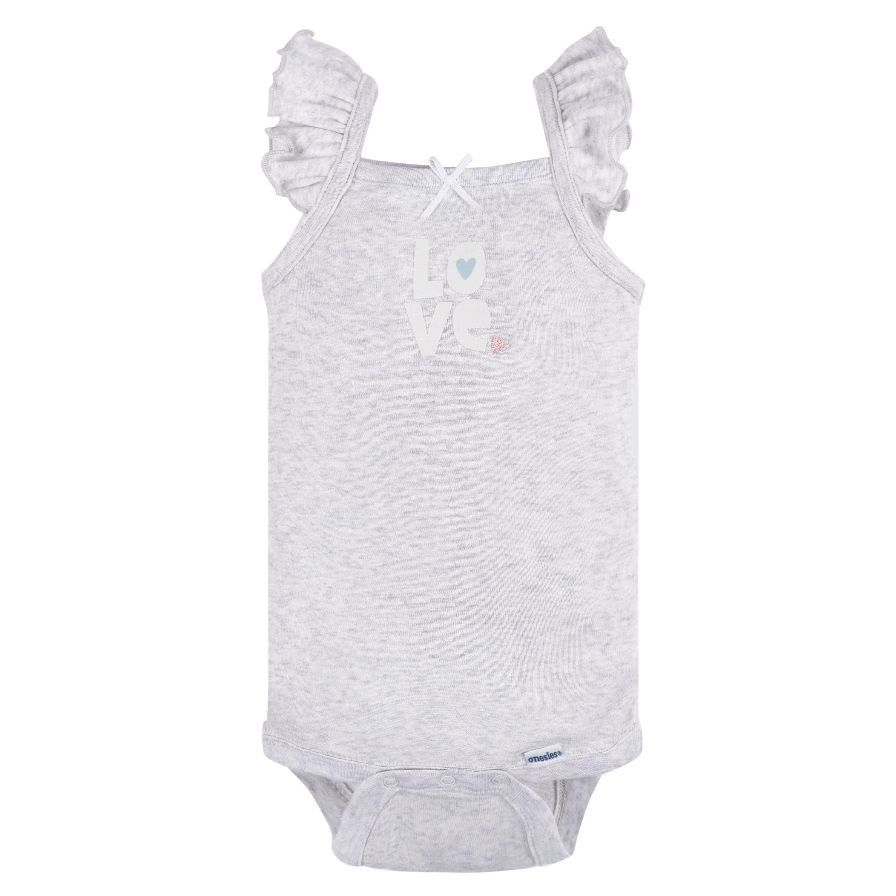 4-Pack Baby Girls Seaside Sleeveless Onesies® Bodysuits - Image 2