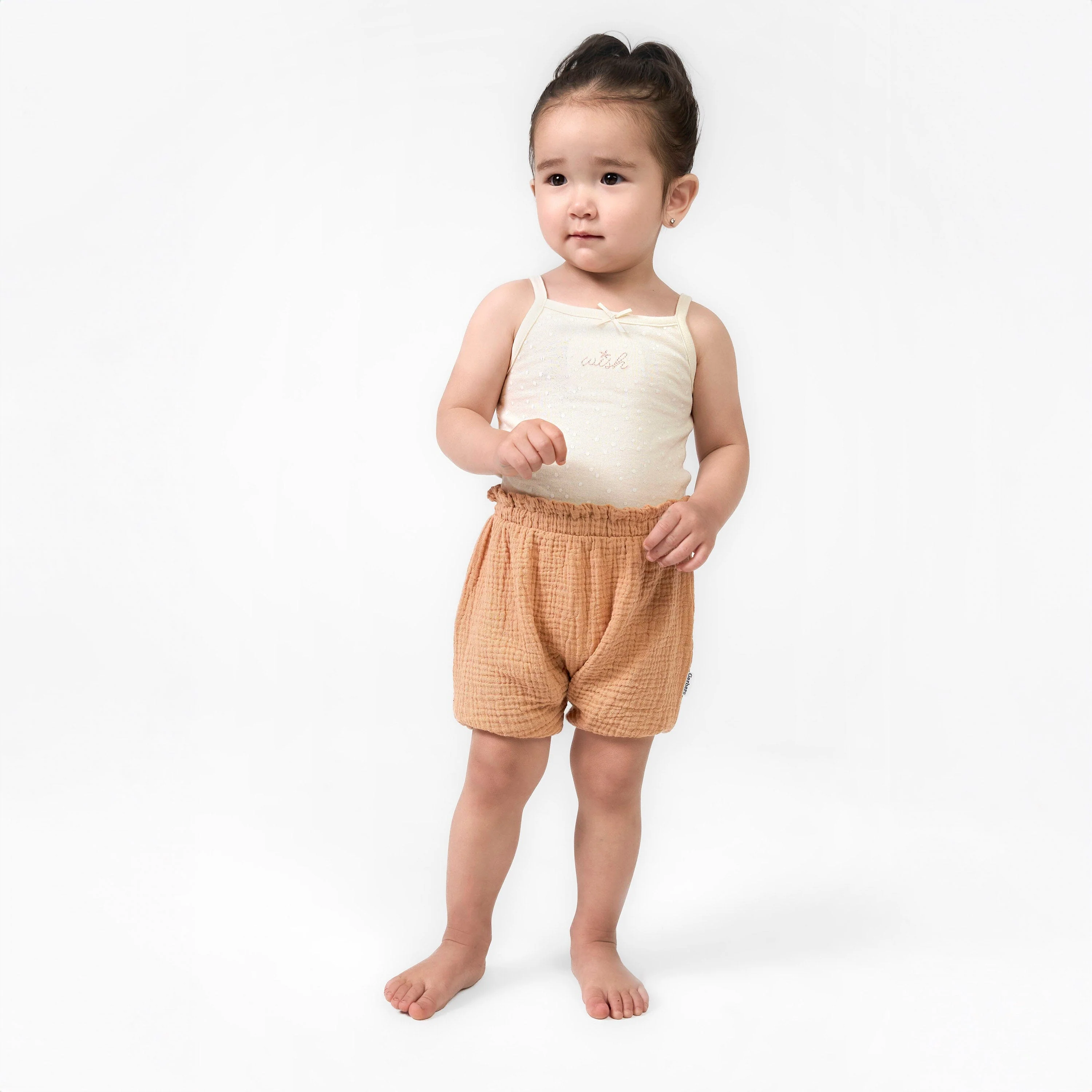 4-Pack Baby Girls Starfish Sleeveless Onesies® Bodysuits - Image 2