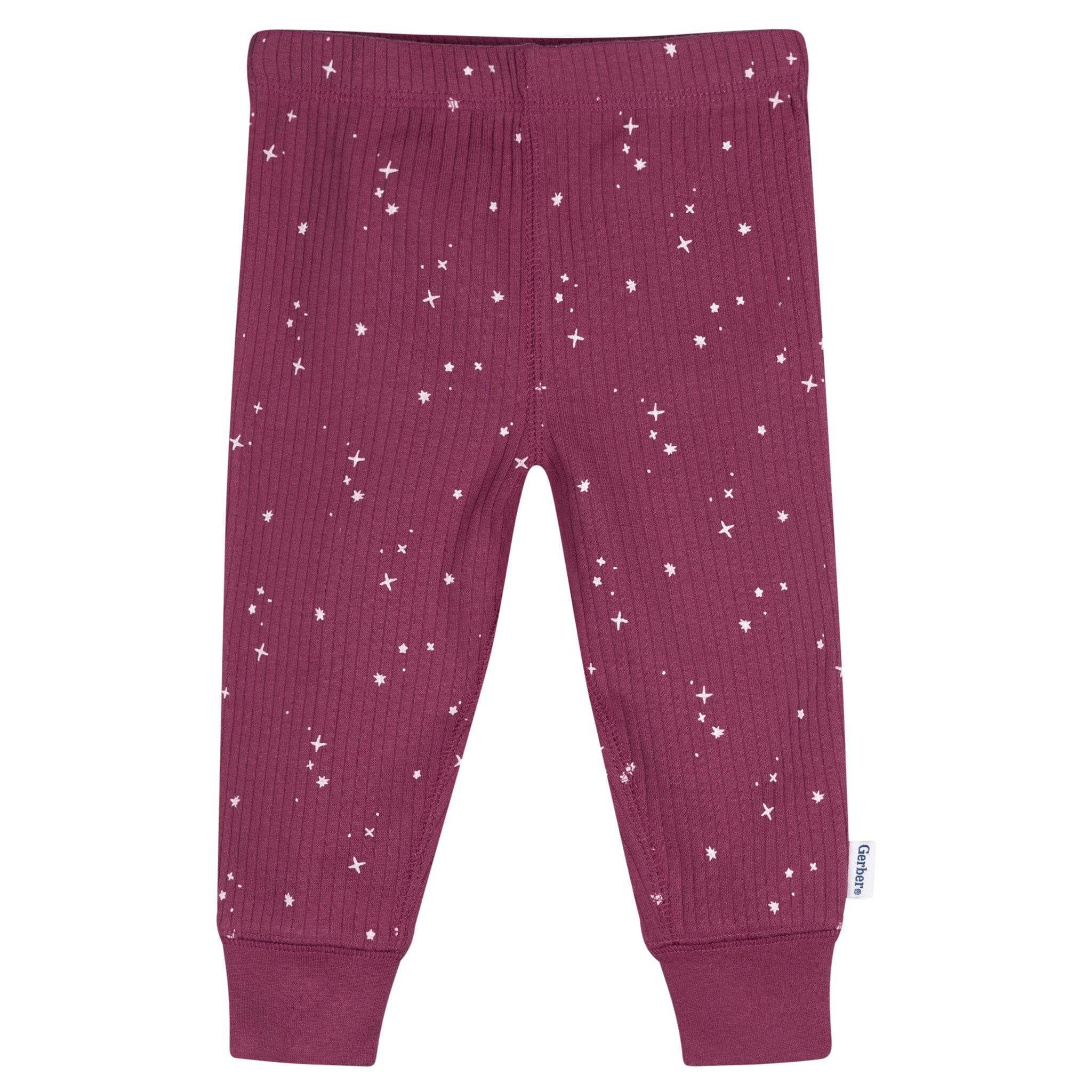 4-Pack Baby Girls Stars Active Pants - Image 5