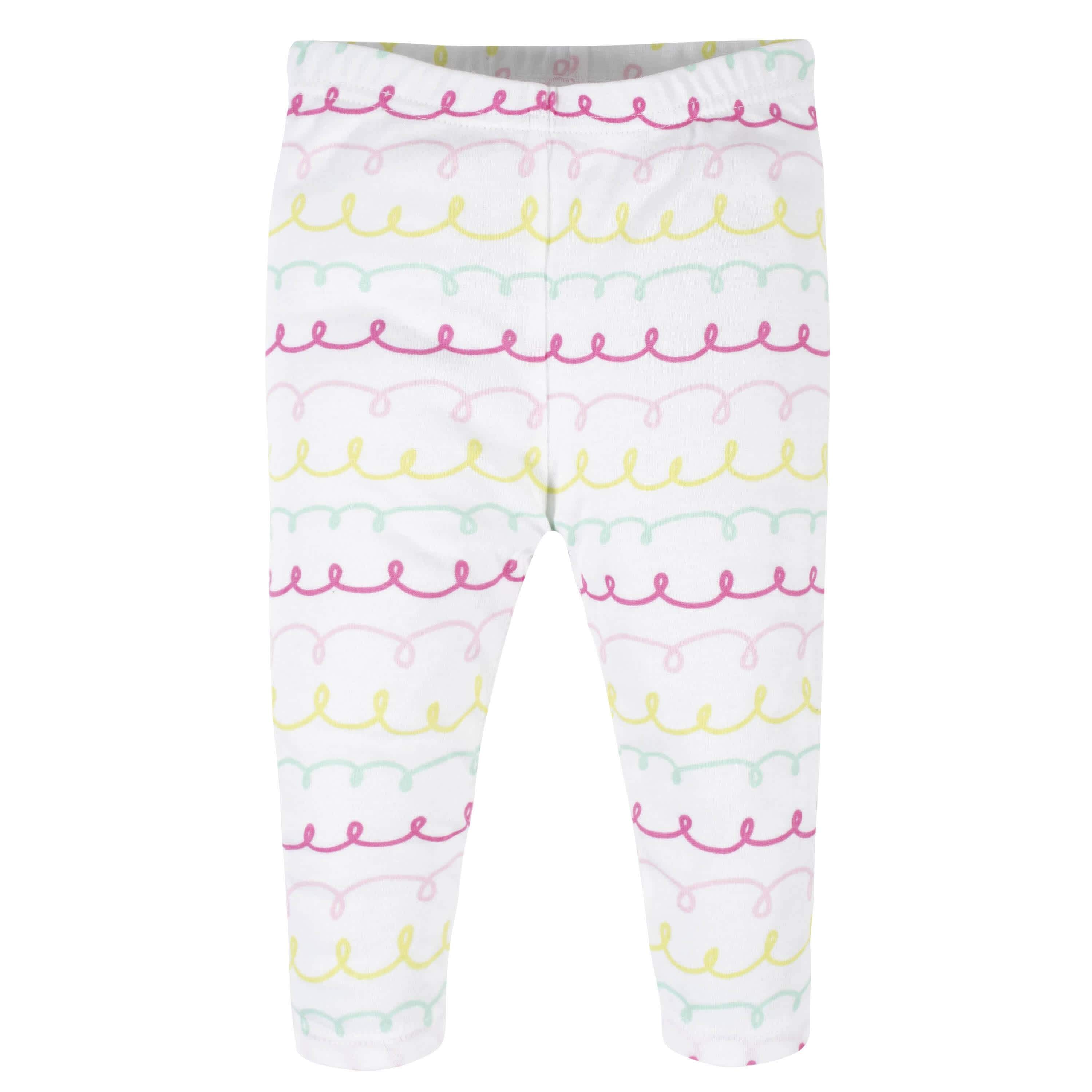 4-Pack Baby Girls Swirl Pants - Image 3