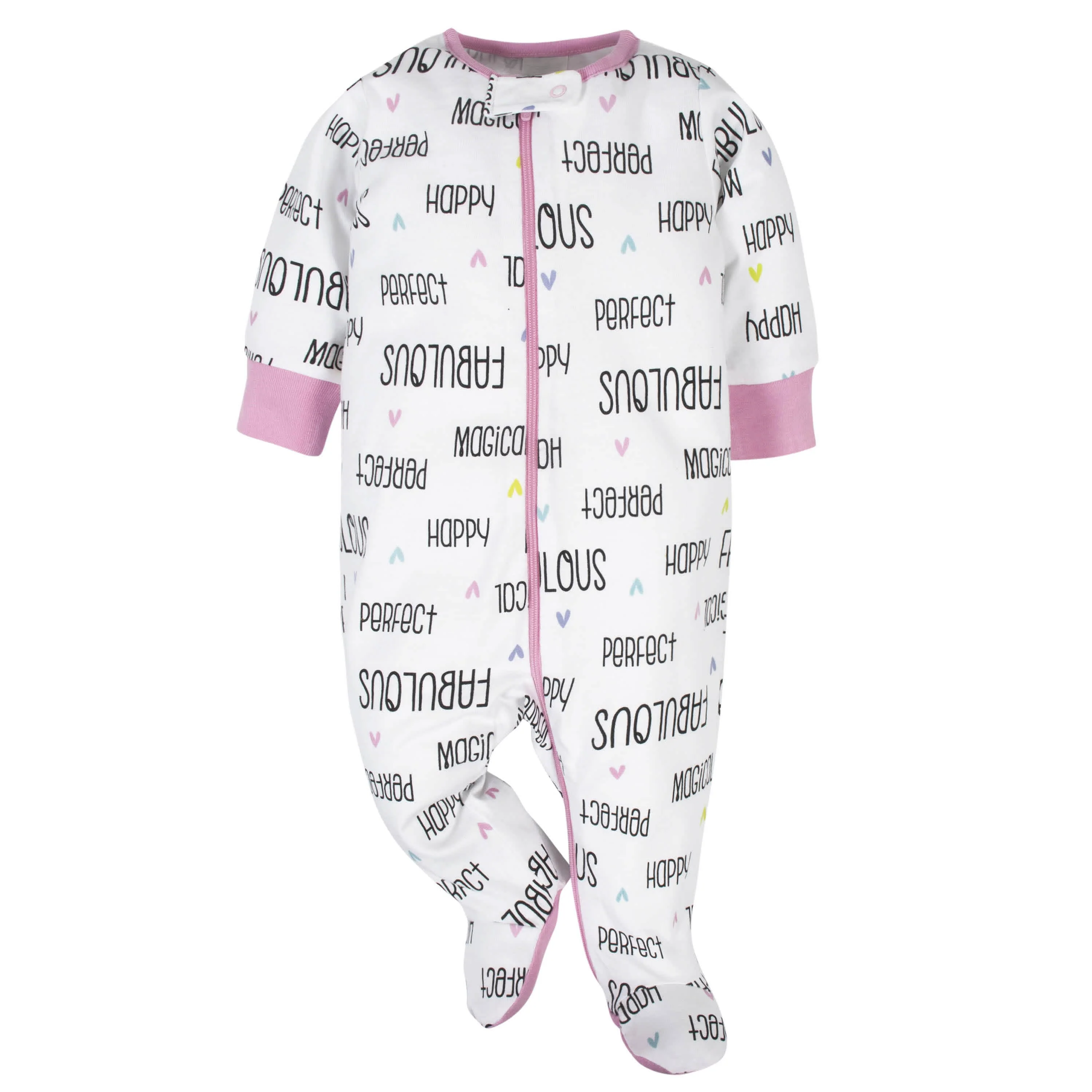 4-Pack Baby Girls Unicorns Sleep 'N Plays - Image 3