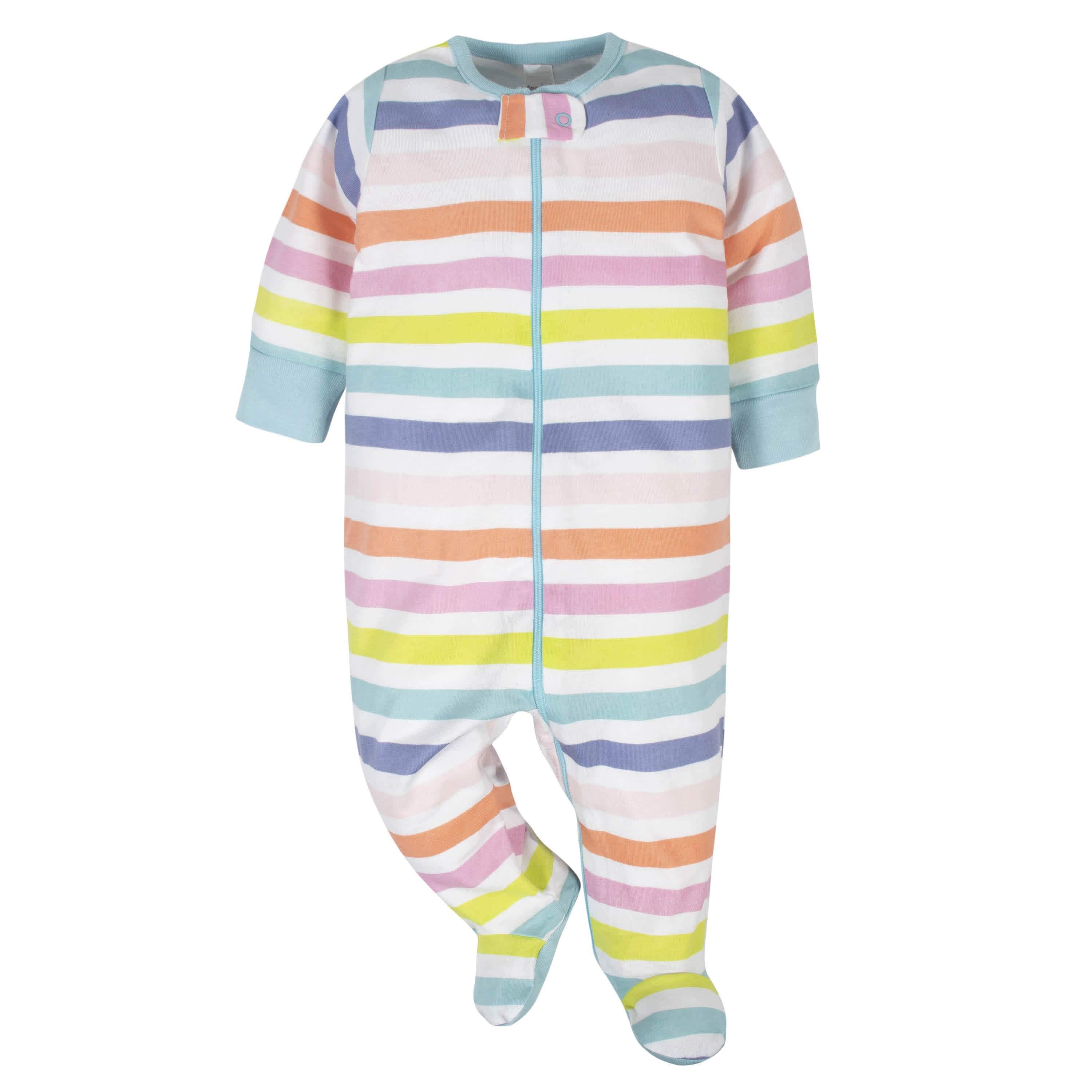 4-Pack Baby Girls Unicorns Sleep 'N Plays - Image 4