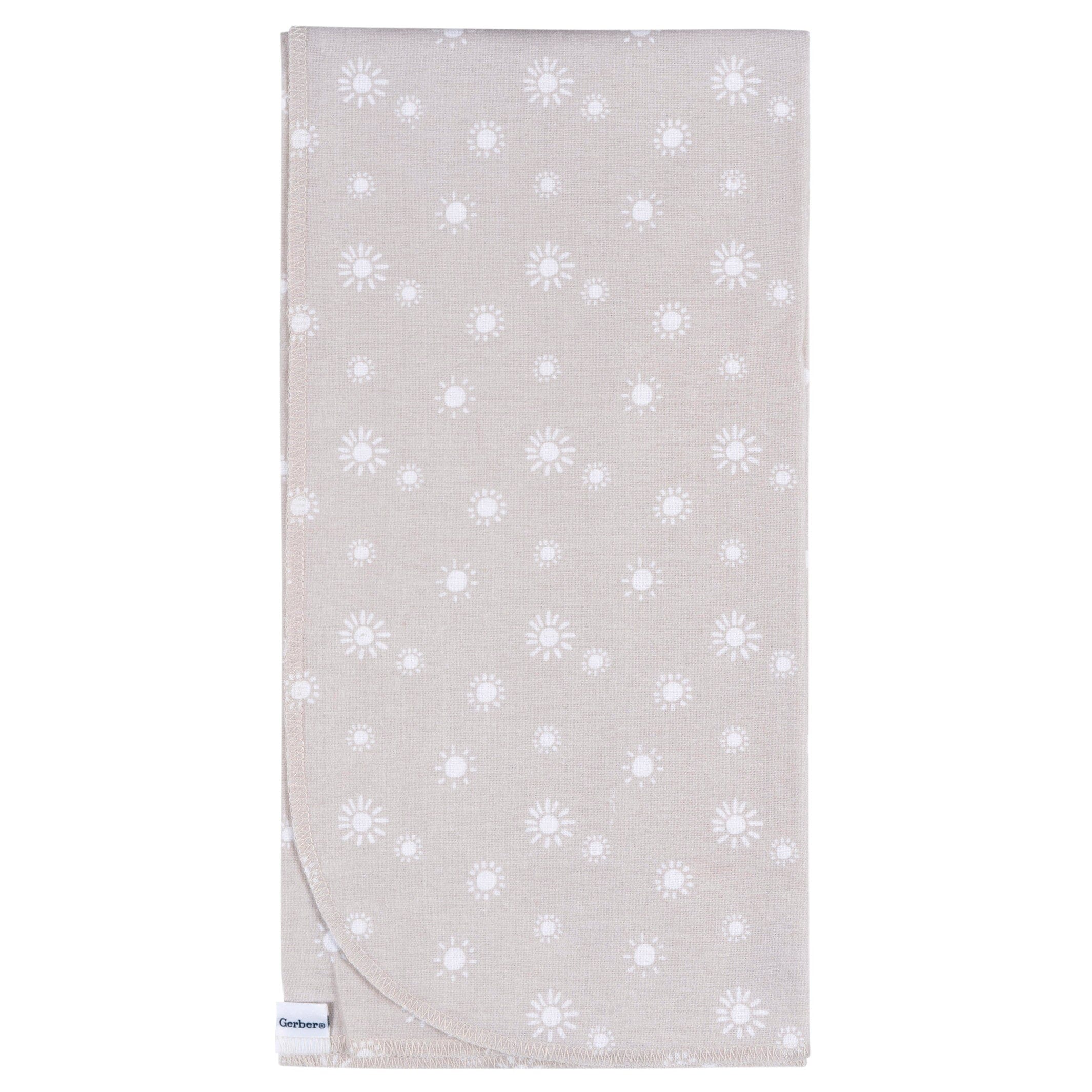 4-Pack Baby Neutral Boho Rainbow Flannel Blankets - Image 5