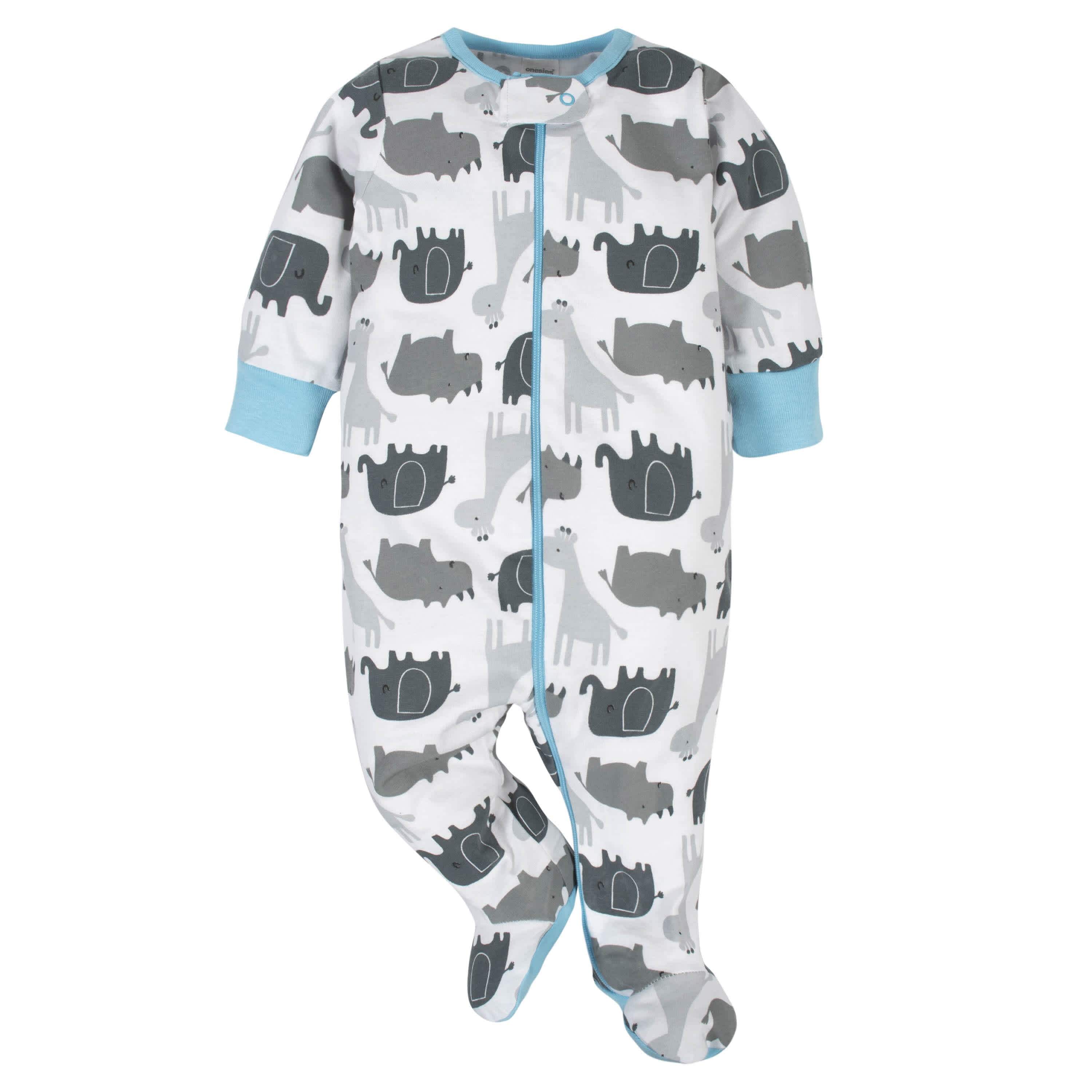 4-Pack Baby Neutral Elephant Sleep 'N Plays - Image 5