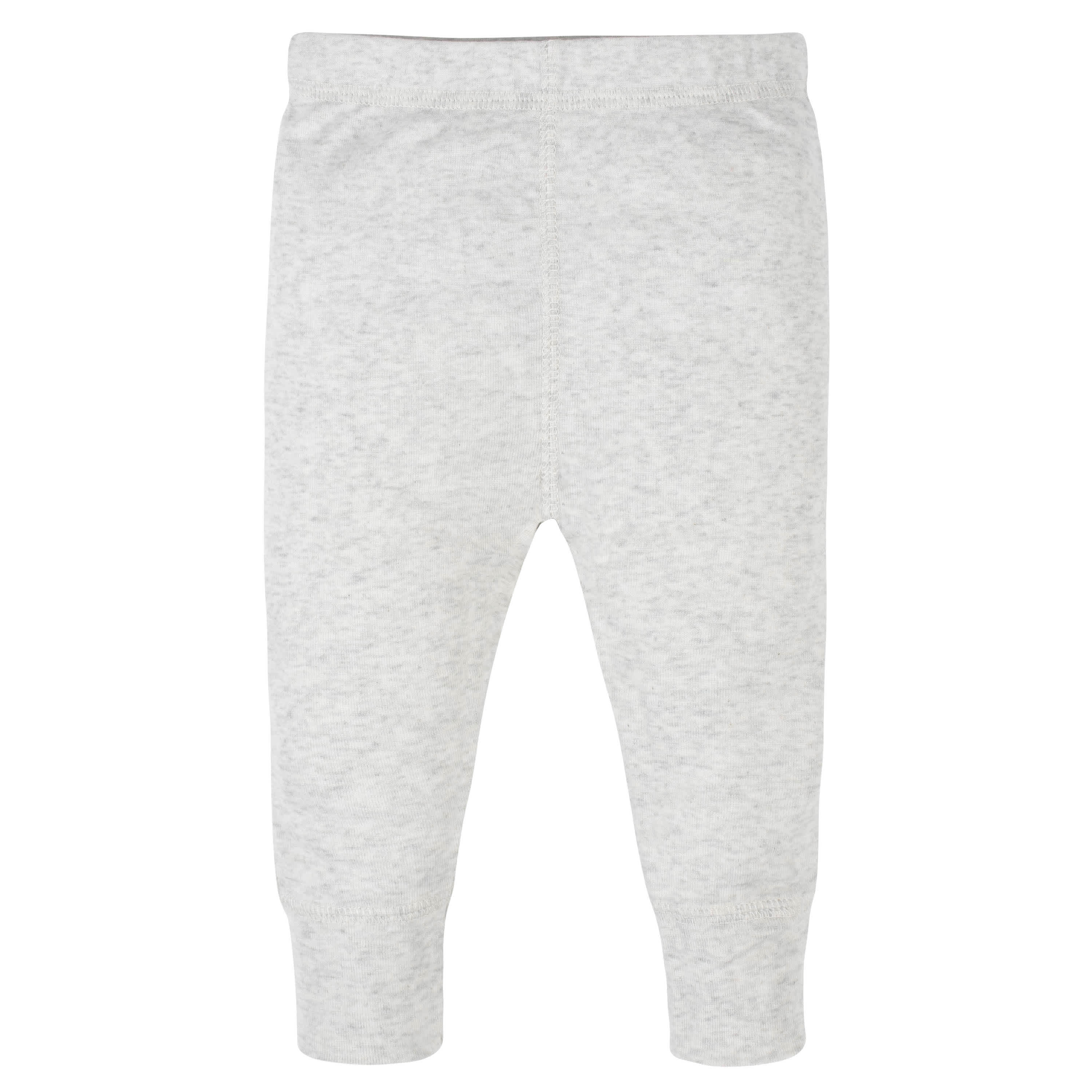 4-Pack Baby Neutral Gray Heather Pants - Image 3