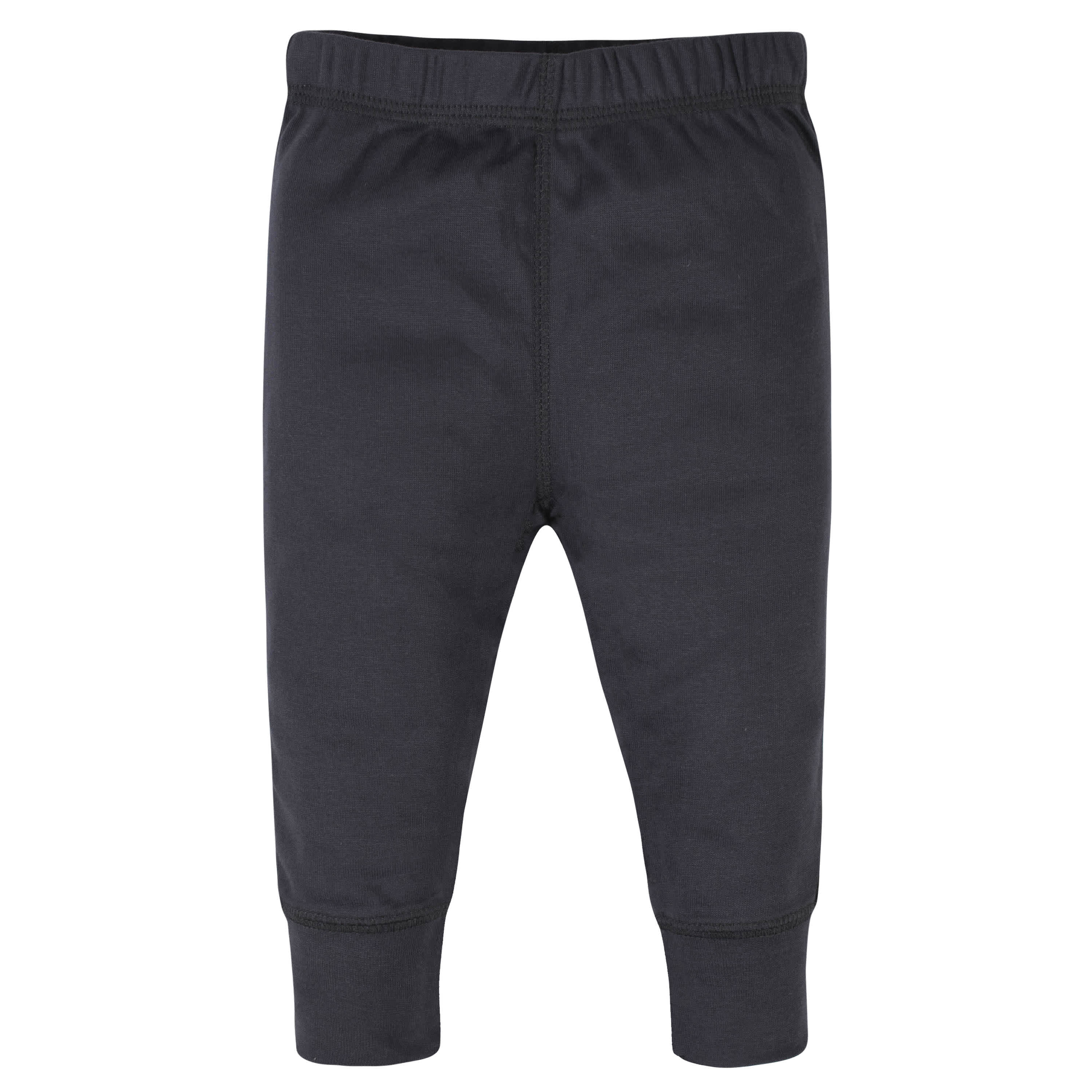 4-Pack Baby Neutral Gray Heather Pants - Image 4